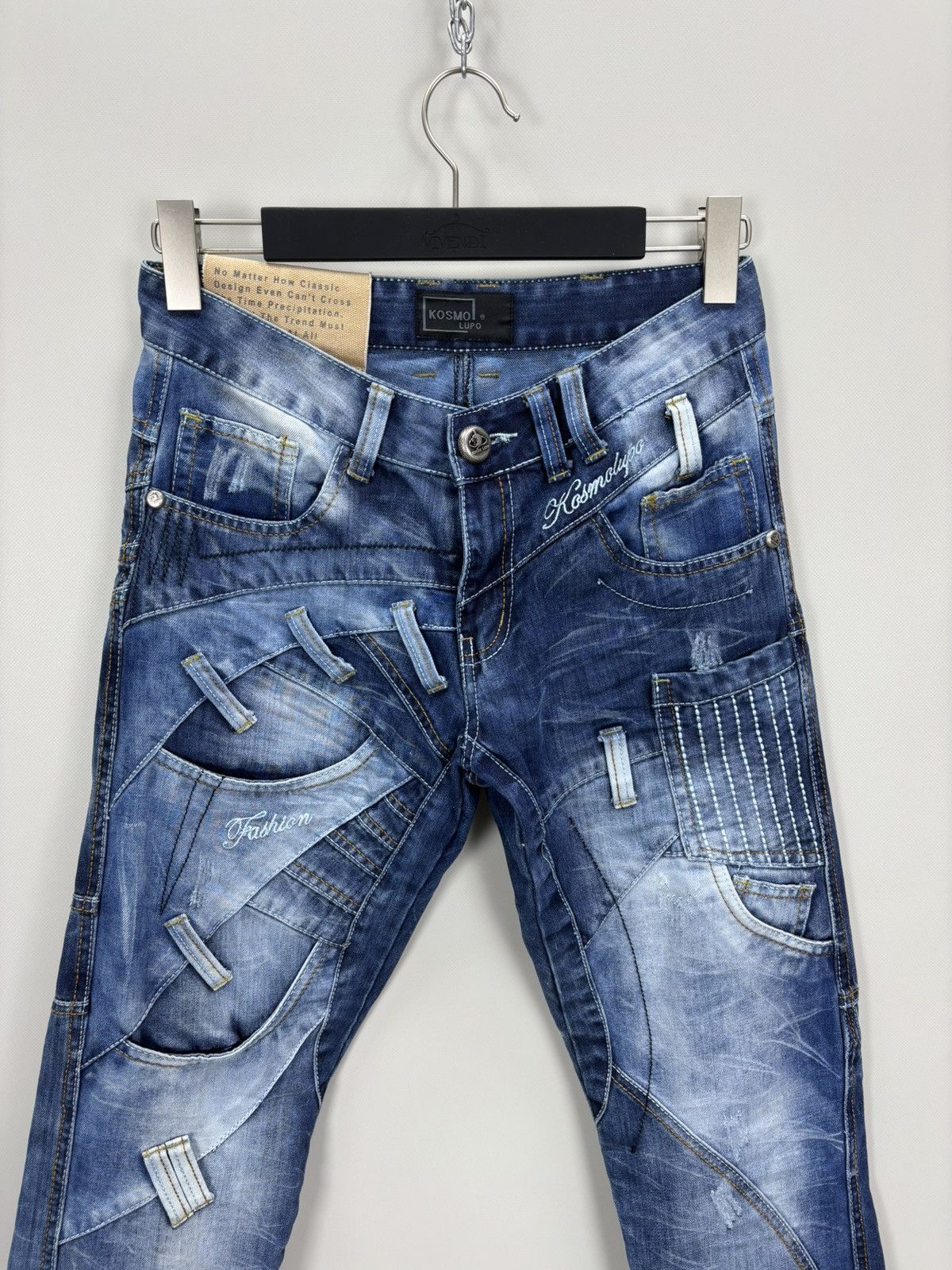 Other Mens jeans Y2k Kosmo Lupo Size 29 Color Blue Size US 29 - 3 Thumbnail