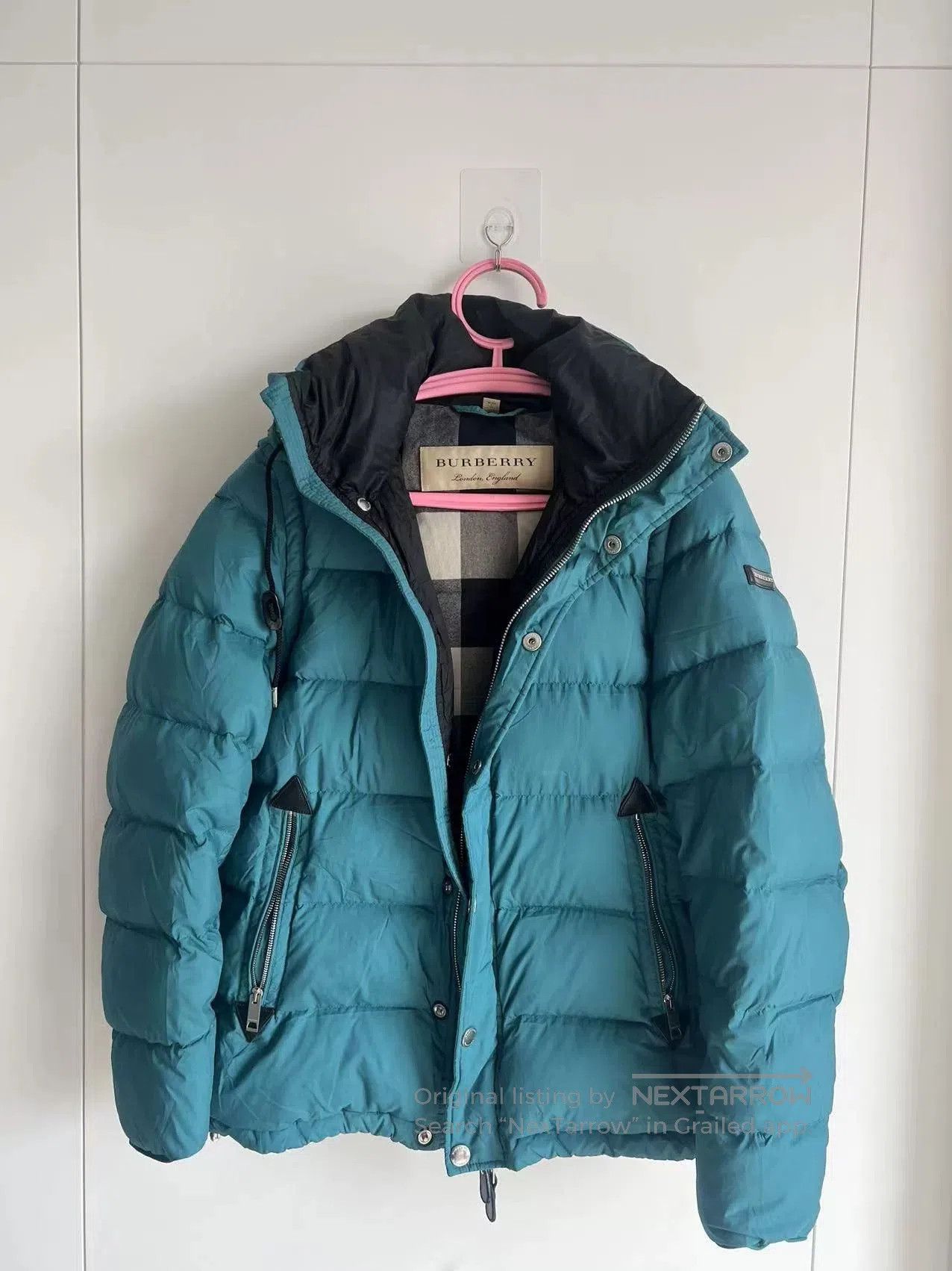 Burberry Burberry Hooded Zippered Down Jacket Unisex. Size US M / EU 48-50 / 2 - 1 Thumbnail