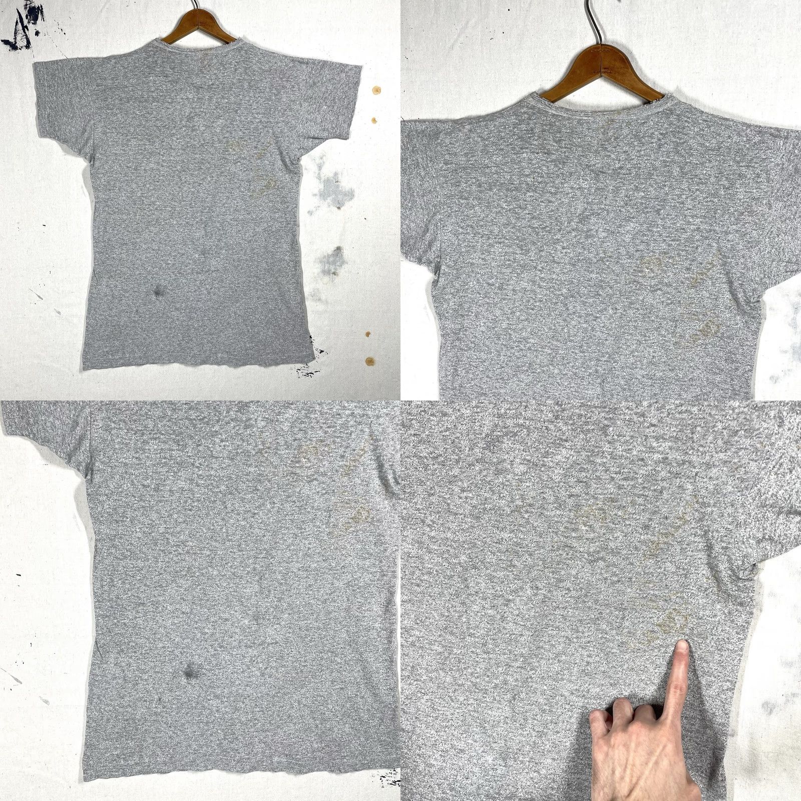 Champion VINTAGE Champion USMA Army Athletic Association T Shirt XL Gray 1960s Unisex Graphic Tee Size US XL / EU 56 / 4 - 9 Thumbnail