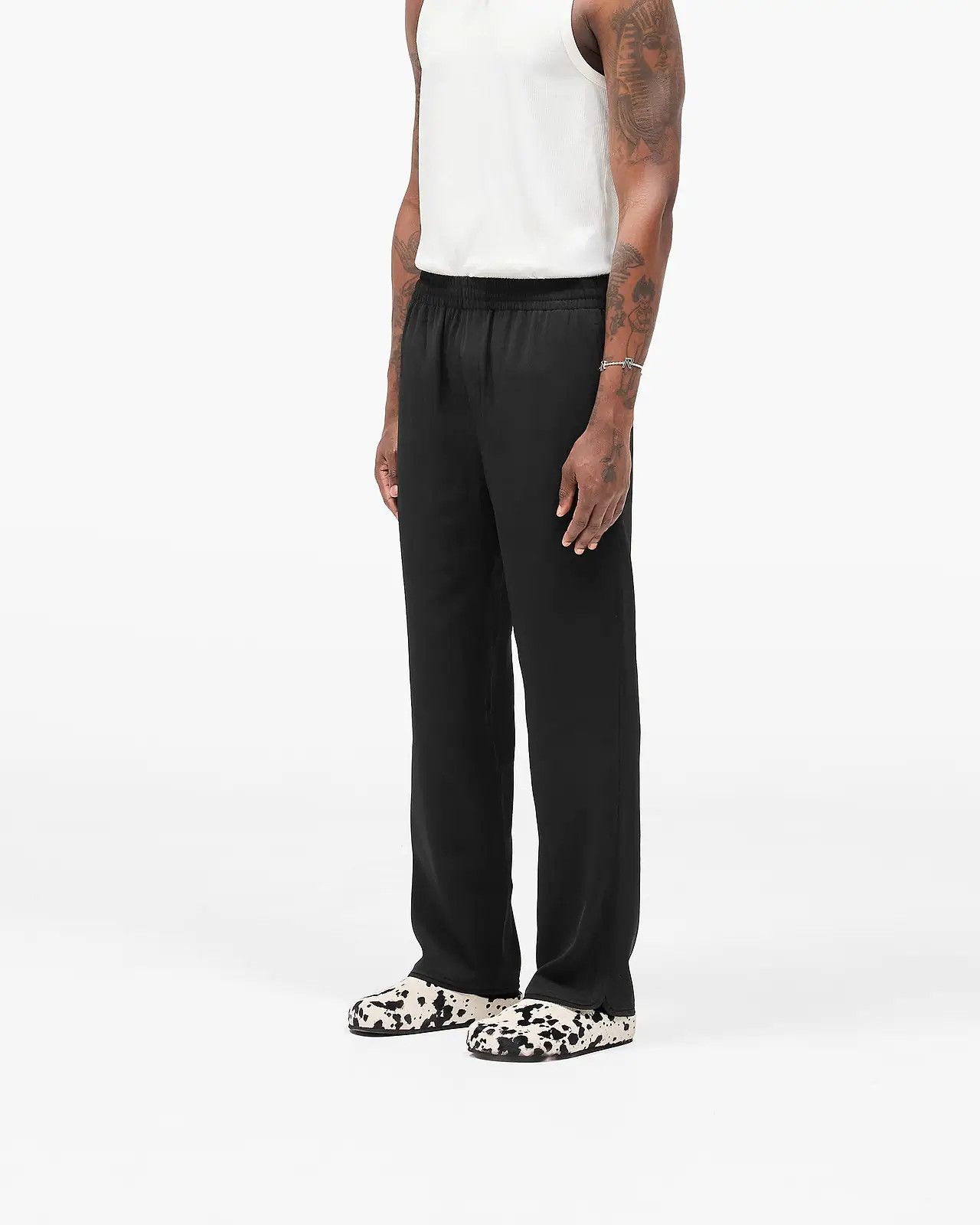 Represent Clo. o1mle1125 Piped Track Pant in Jet Black Size US 34 / EU 50 - 2 Thumbnail