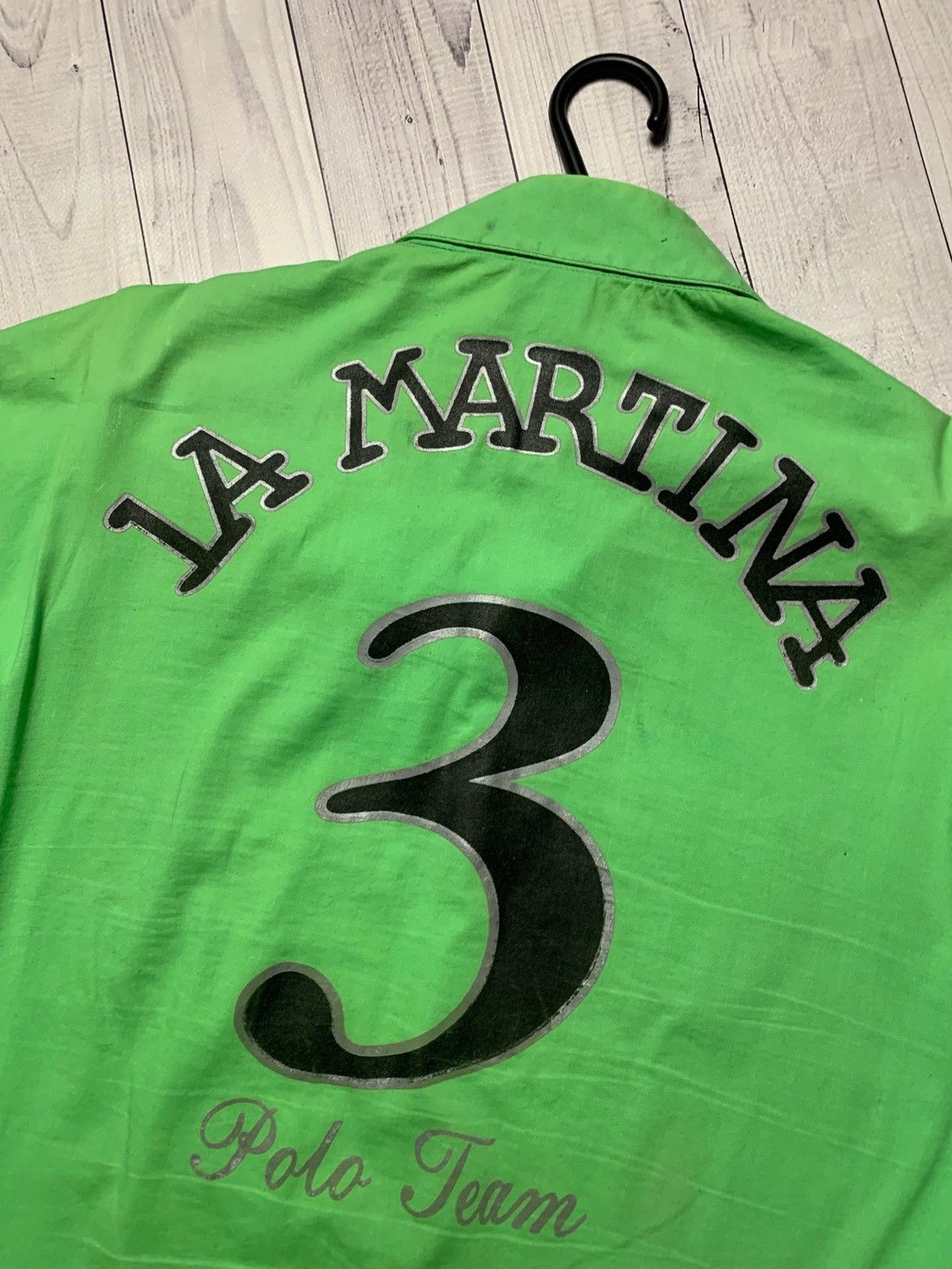 La Martina La martina porche vintage shirt long sleeve green size xl Size US XL / EU 56 / 4 - 10 Thumbnail
