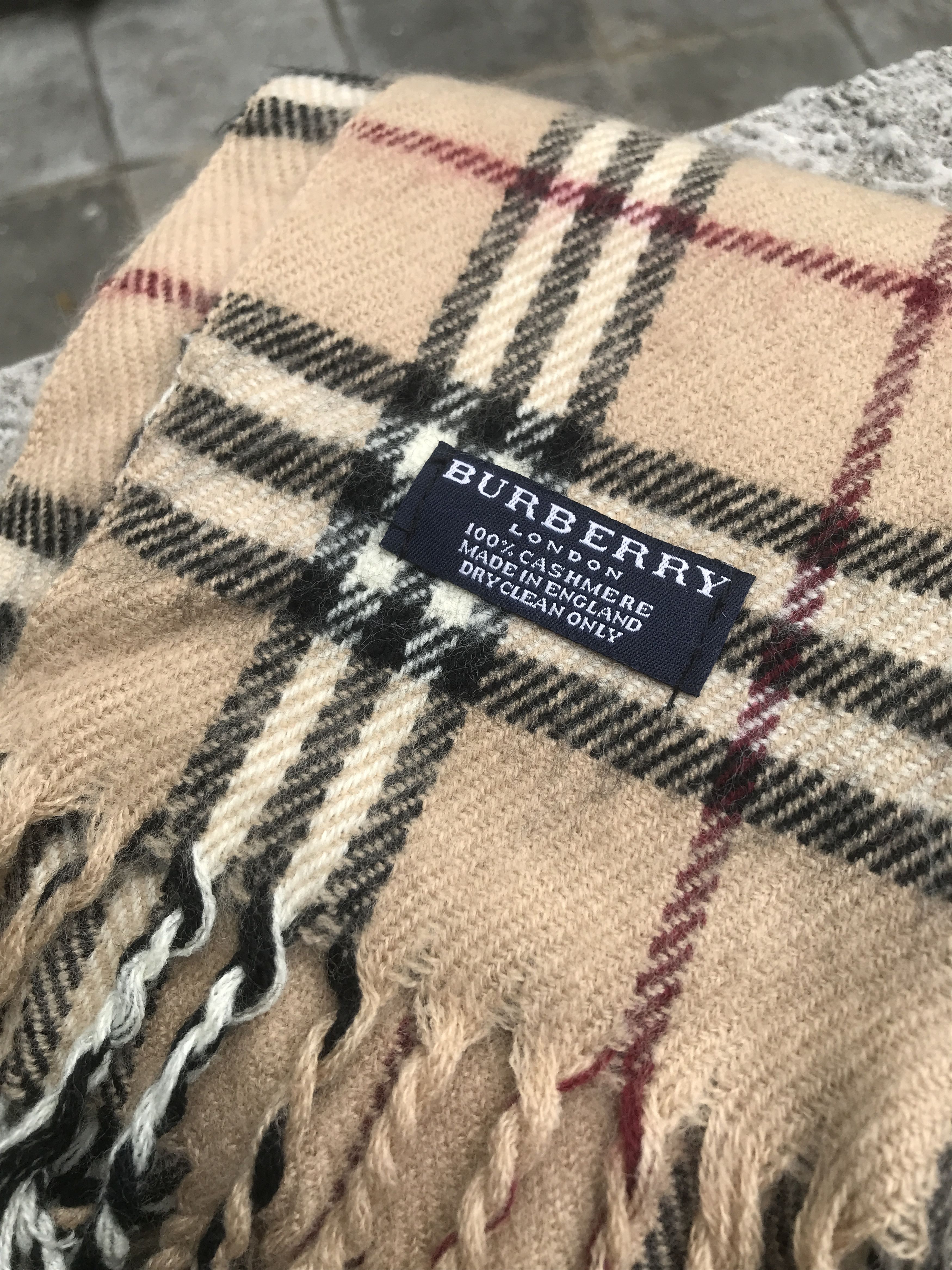 Burberry Burberry beige nova check scarf Size ONE SIZE - 5 Thumbnail