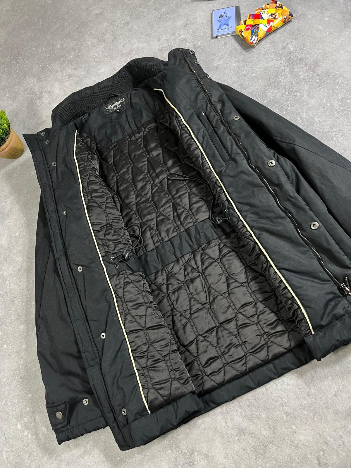 Vintage × Yves Saint Laurent Vintage Warm Yves Saint Laurent Jacket YSL Winter Autumn Size US M / EU 48-50 / 2 - 4 Thumbnail