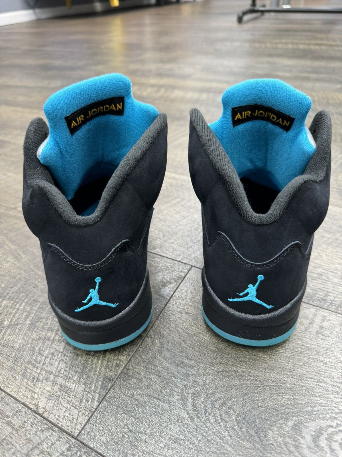 Jordan Brand AJ5 Air Jordan 5 Retro ‘Aqua’ (13) Size US 13 / EU 46 - 4 Thumbnail