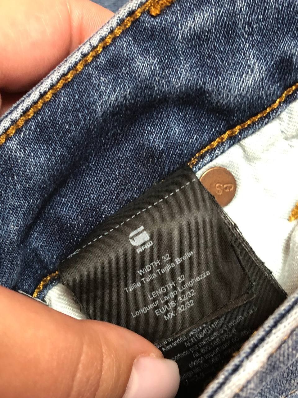 G-Star streetwear G-Star Raw Y2K 3301 Slim vintage denim jeans Size US 32 / EU 48 - 3 Thumbnail