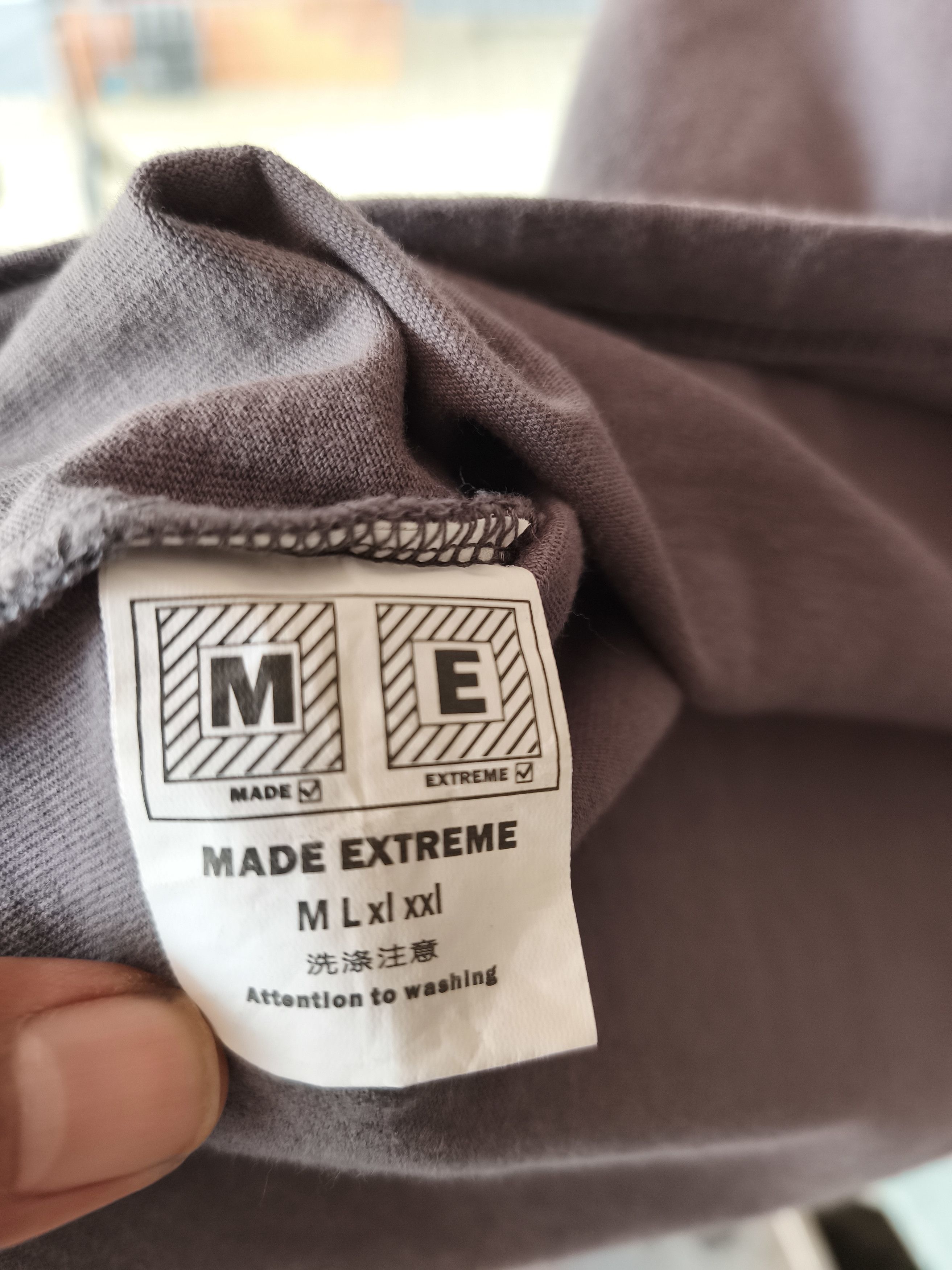 Japanese Brand 🔥 Made Extreme X Black Air t shirt long sleeve Size US L / EU 52-54 / 3 - 11 Thumbnail