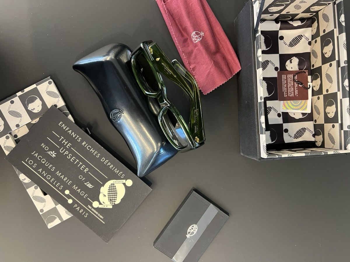 Enfants Riches Deprimes × Jacques Marie Mage Enfant Riches Deprimes The Upsetter Sunglasses Size ONE SIZE - 7 Thumbnail