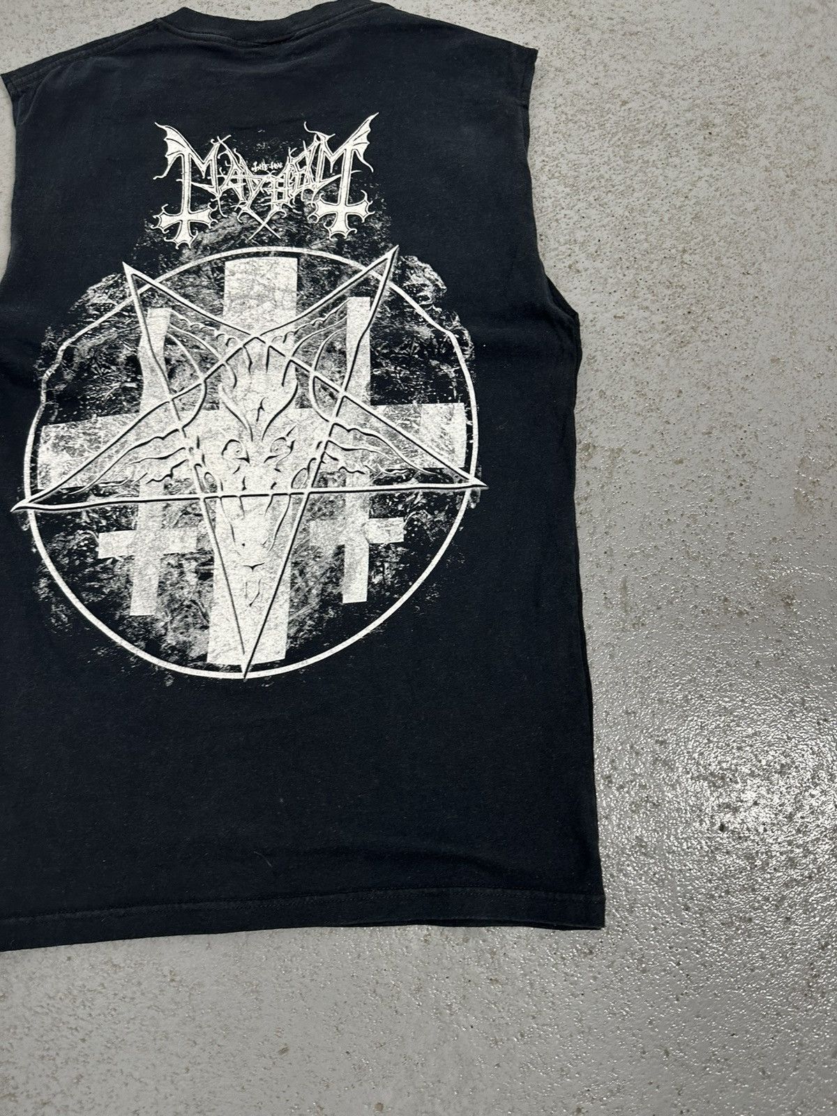 Band Tees Mayhem Death Dark Metal Rock Tank Top Size US S / EU 44-46 / 1 - 13 Thumbnail
