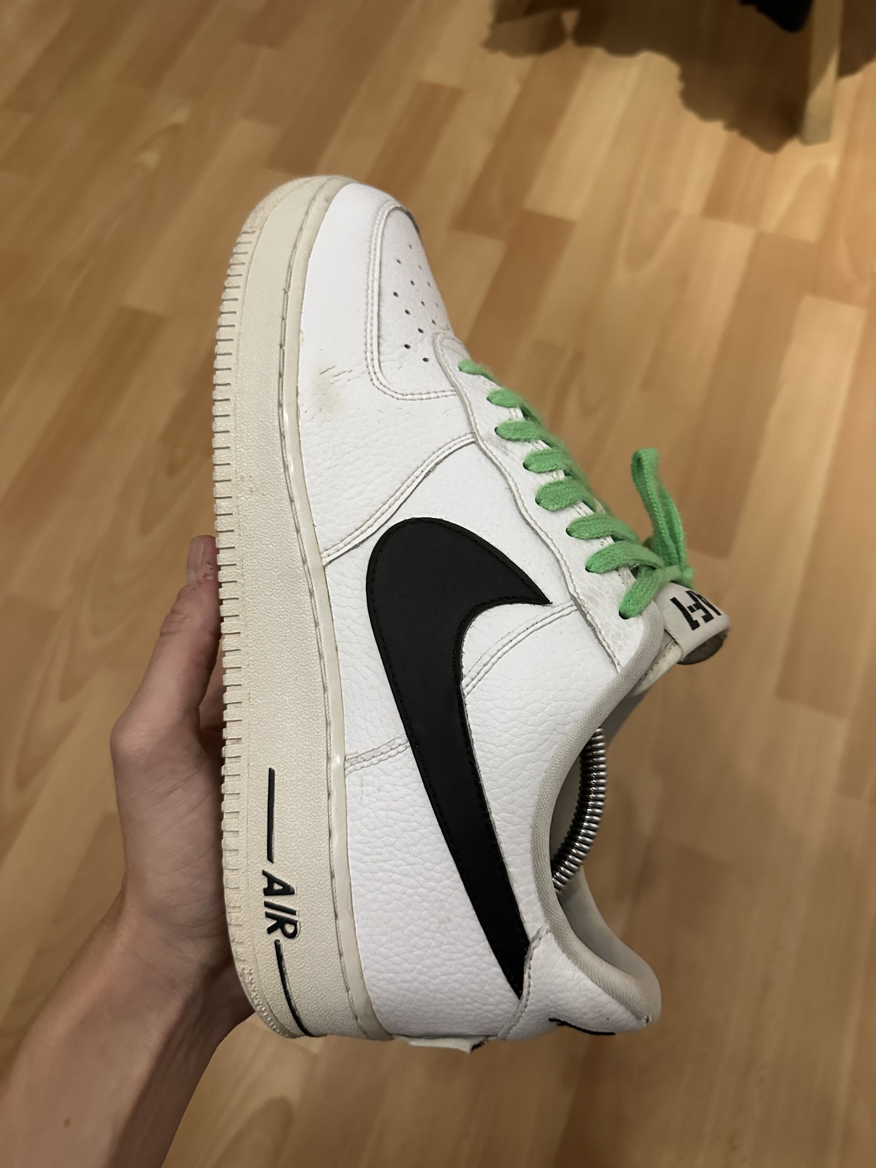 Nike Nike Air Force 1 Low NBA White Black (2017) Size US 11.5 / EU 44-45 - 2 Thumbnail