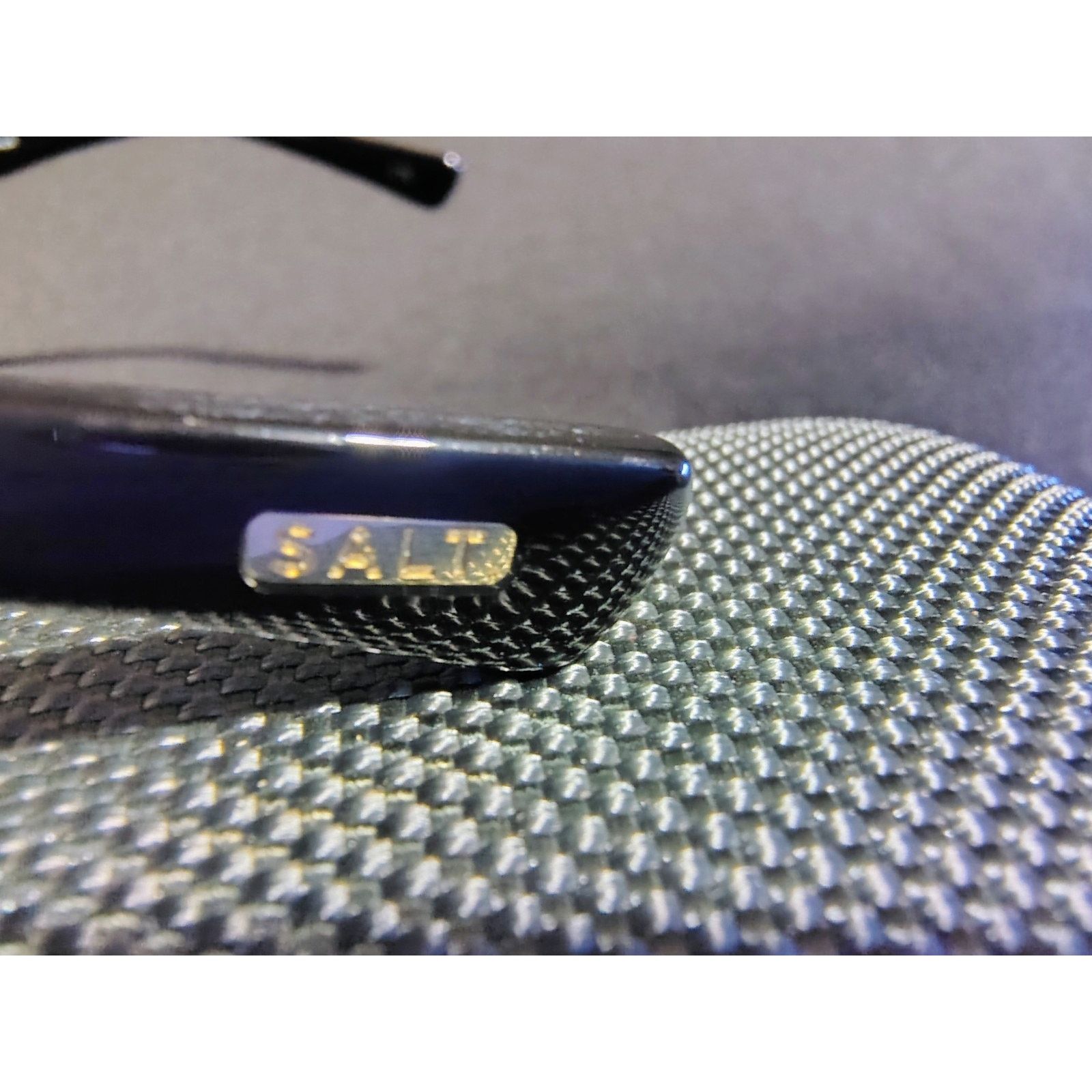 SALT. Optics SALT. Optics Lynette Sunglasses - Black Handcrafted Japanese Size ONE SIZE - 4 Thumbnail