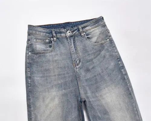 VIBE Washed distressed men's loose casual flared jeans Size US 32 / EU 48 - 3 Thumbnail