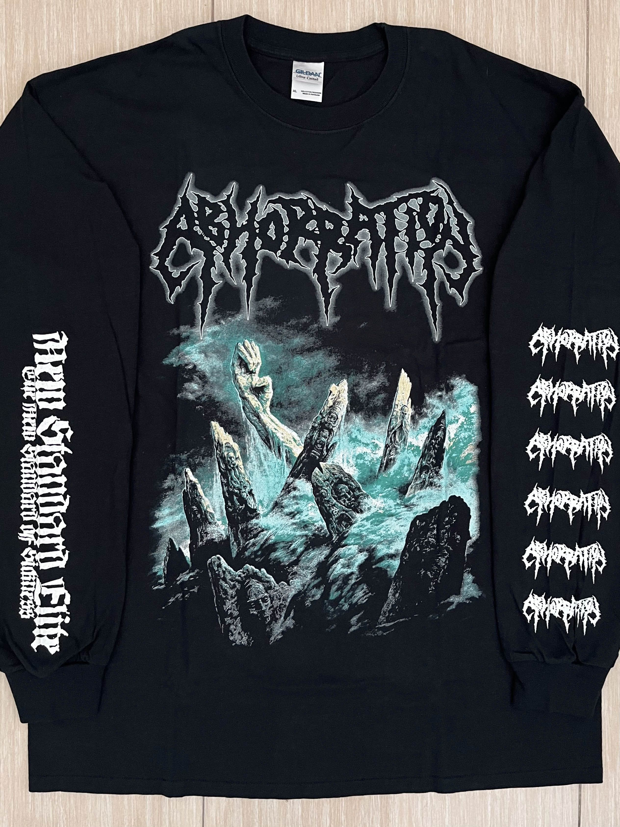 Band Tees 2013 ABHORRATION "Self-titled" Band Longsleeve Size US XL / EU 56 / 4 - 1 Thumbnail