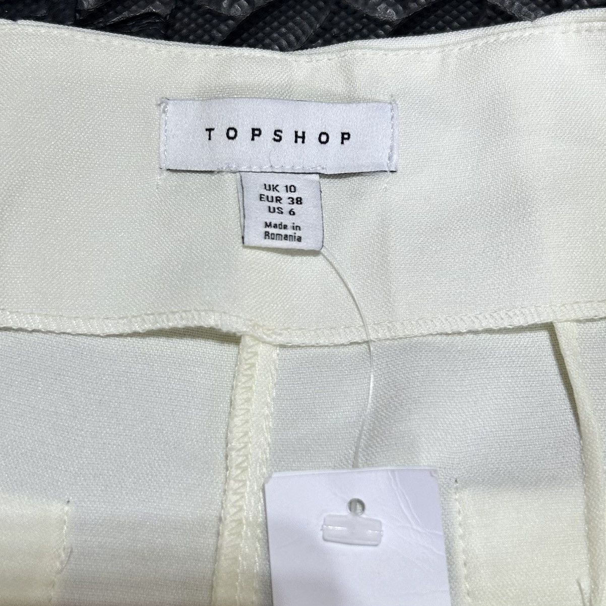 Topshop Topshop Suit Trousers Pants Women’s Size 6 US Ankle Zip NEW Size 28" / US 6 / IT 42 - 2 Thumbnail