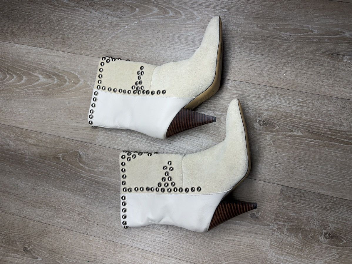 Isabel Marant White Isabel Marant Layo Studded Heel boots Size US 6 / IT 36 - 6 Thumbnail