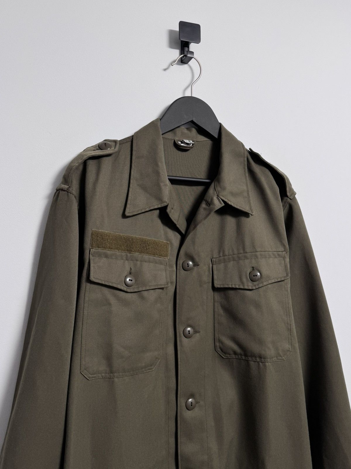 Vintage VINTAGE MILITARY HBT PVBA MONETEX LENDELEDE 96-100 Size US XL / EU 56 / 4 - 4 Thumbnail