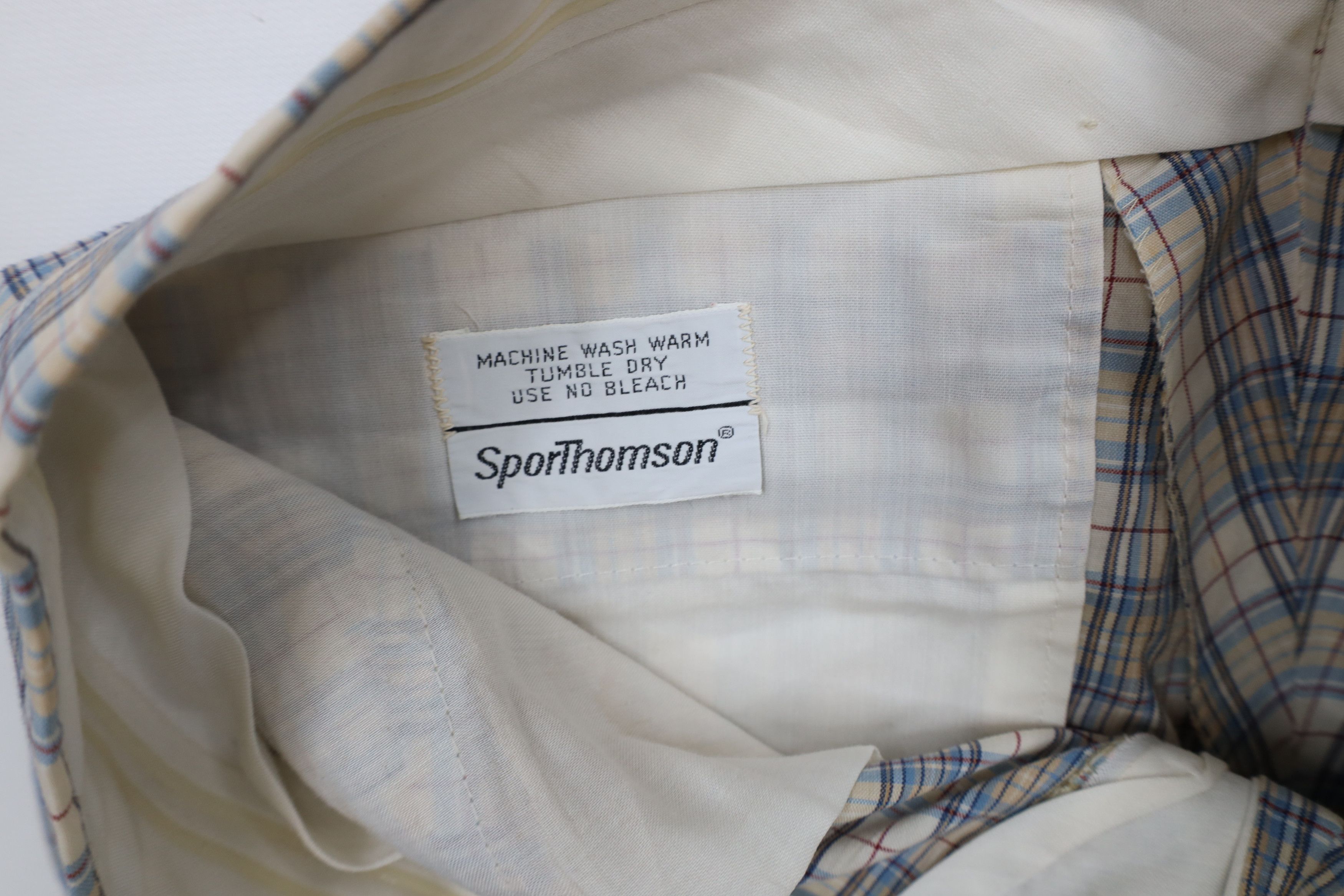 Vintage Vintage 60s 70s Streetwear Bottoms Chino Pants Plaid USA Size US 30 / EU 46 - 9 Thumbnail