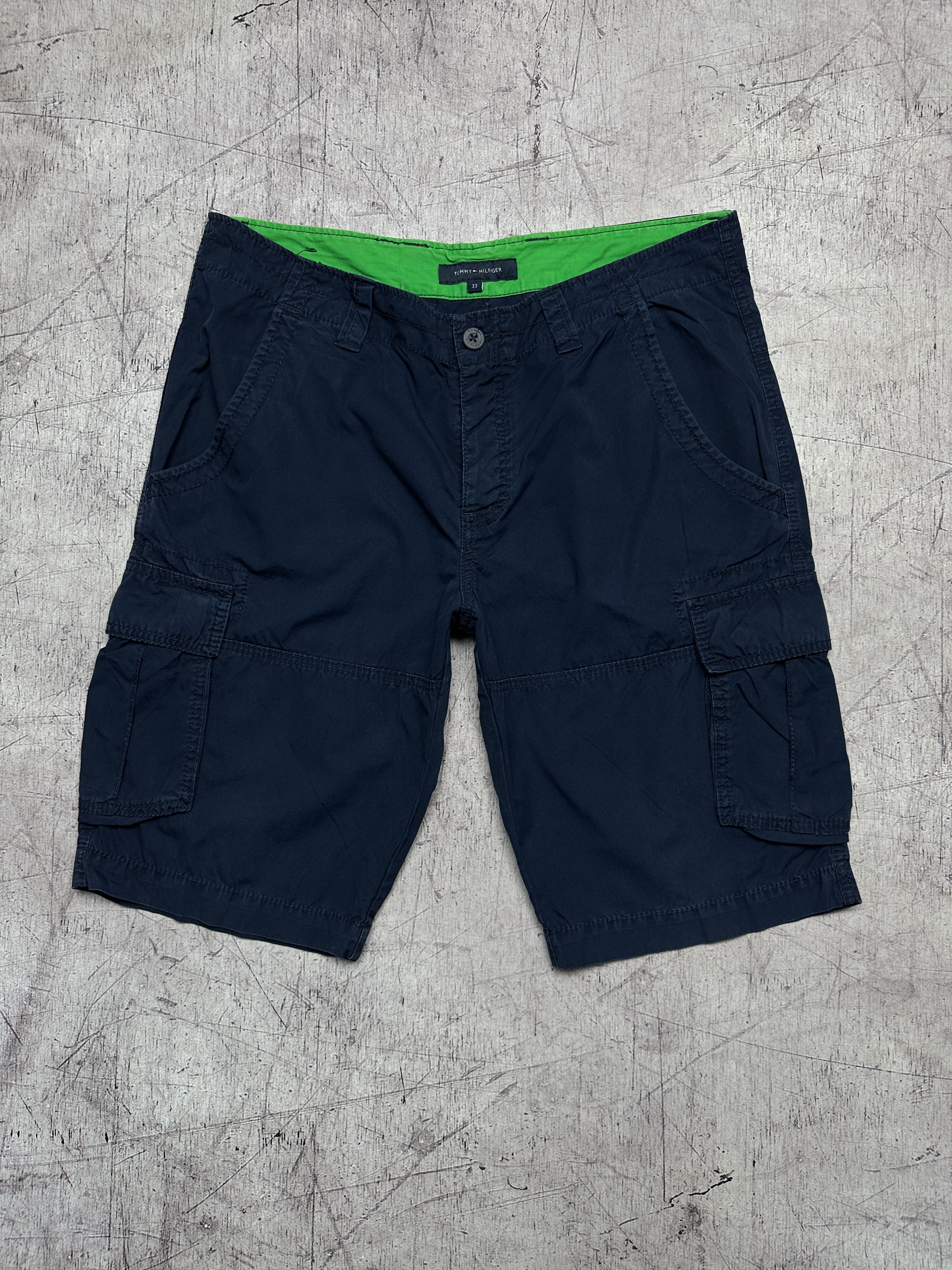 Tommy Hilfiger Tommy Hilfiger Vintage Mens Cargo Shorts Size US 33 - 1 Thumbnail
