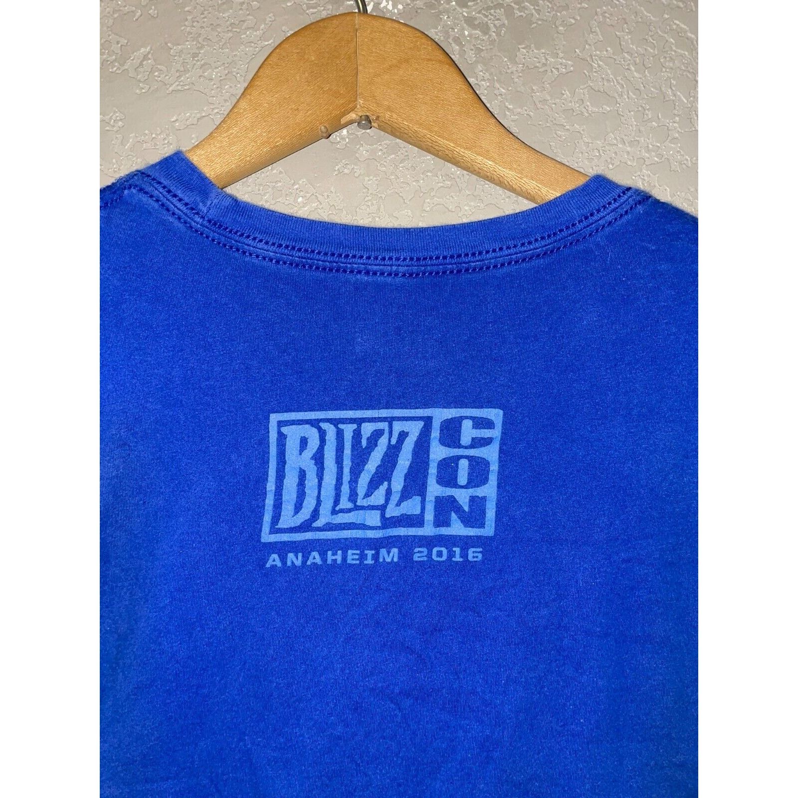 Vintage Blizzcon Shirt 2016 Blizz Con Blizzard Video Game Blue Tee L Size US L / EU 52-54 / 3 - 9 Thumbnail