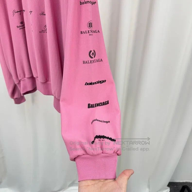 Balenciaga Balenciaga Multi-Element Full Print Logo Hoodie Size US M / EU 48-50 / 2 - 4 Thumbnail