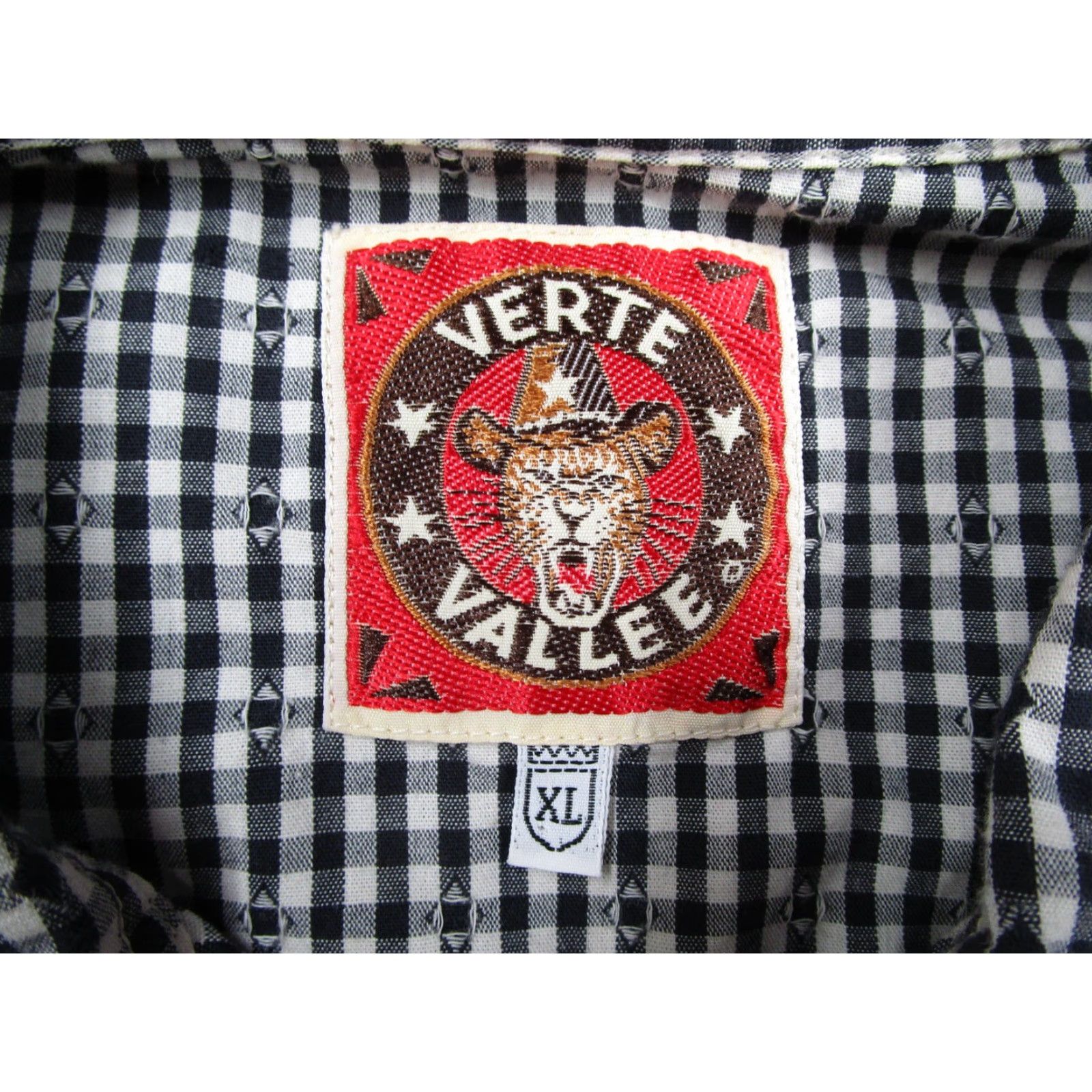 Vintage VINTAGE Verte Vallee Shirt Mens XL Black Western Pearl Snap Long Sleeve Cowboy Size US XL / EU 56 / 4 - 3 Thumbnail