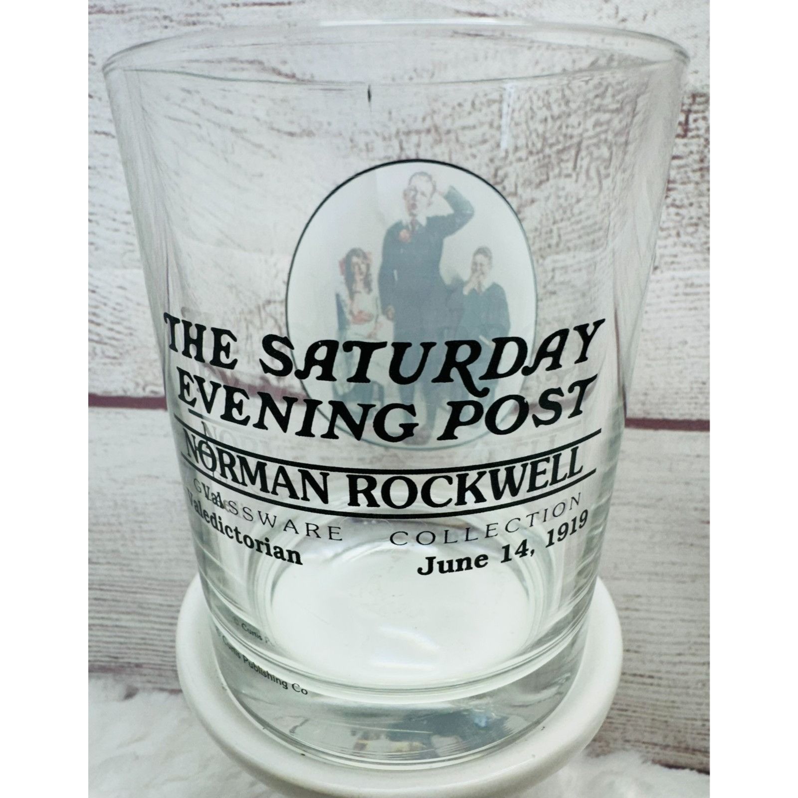 Other Norman Rockwell Saturday Evening Post Glass Tumbler Cup - 2 Size ONE SIZE - 13 Thumbnail
