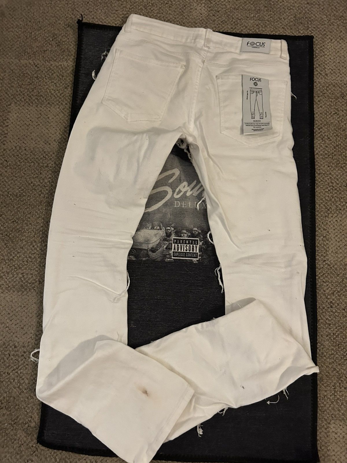 Other Focus white stacked denim Size US 32 / EU 48 - 2 Thumbnail