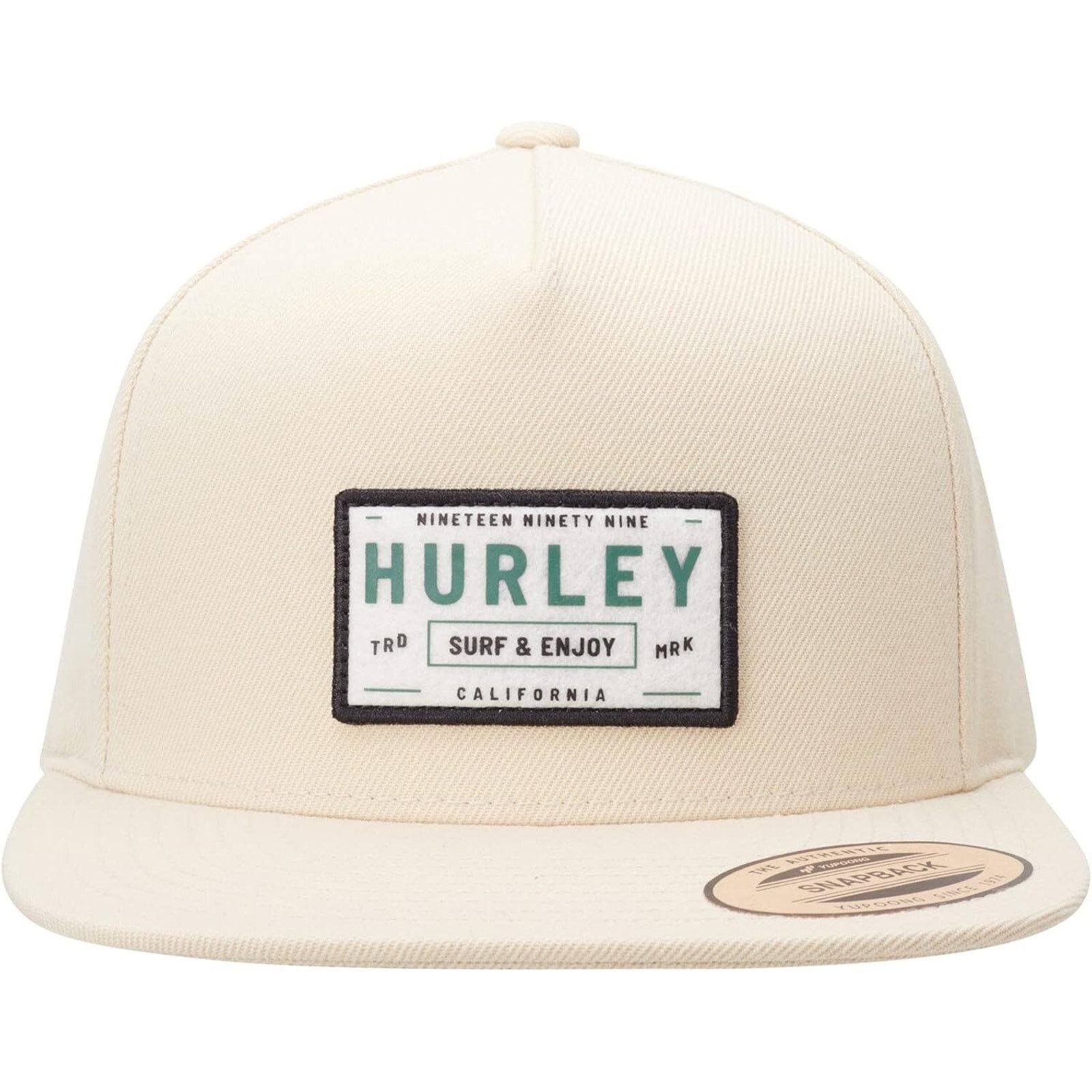 Hurley Hurley Men's Hat Bixby Flat Bill Wool Blend Snapback Cap Size ONE SIZE - 2 Thumbnail