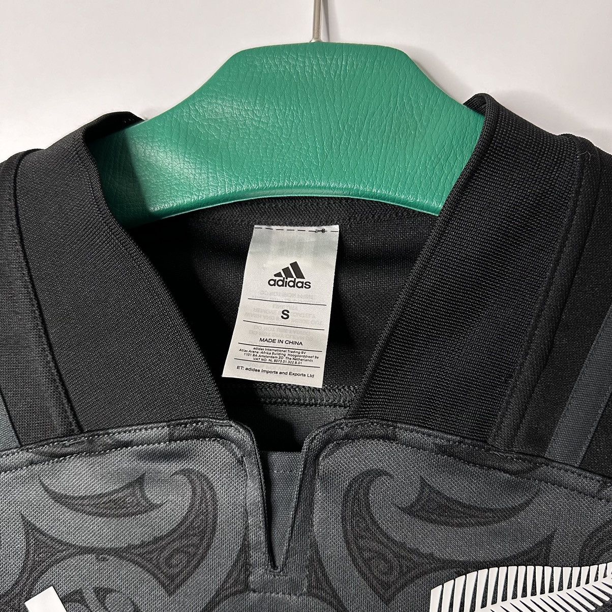 Adidas Adidas All Blacks Rugby Jersey Streetwear Vintage rare Y2K Size US S / EU 44-46 / 1 - 6 Thumbnail