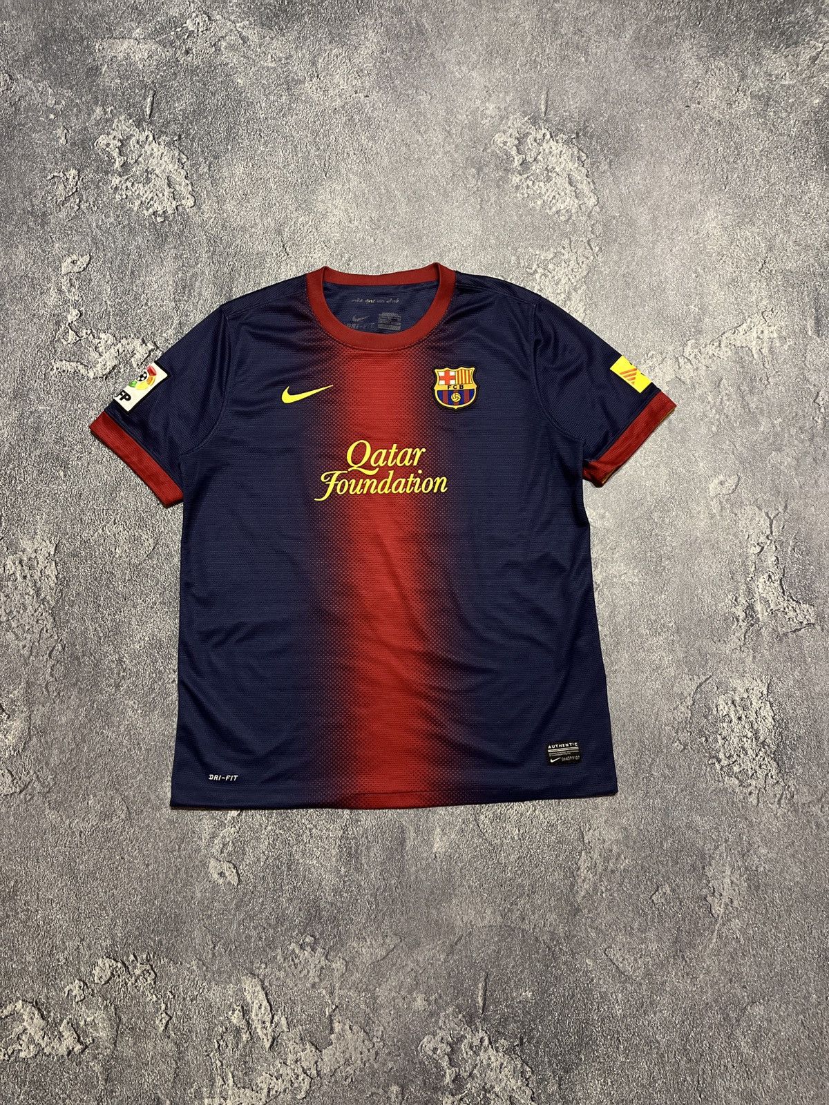 Nike Nike Barcelona Qatar Foundation FCB Soccer Jersey Size US M / EU 48-50 / 2 - 1 Thumbnail