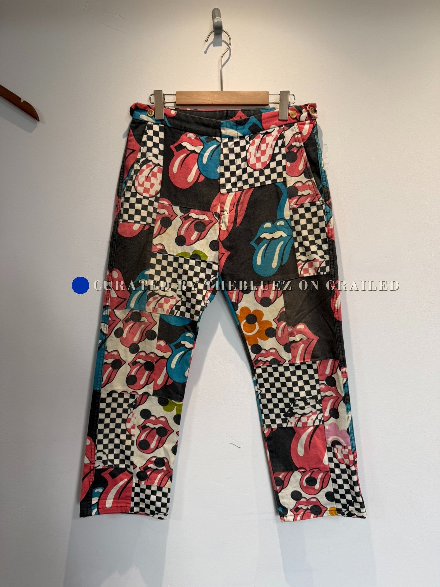 Comme des Garcons Rolling Stones Track Pants | Grailed