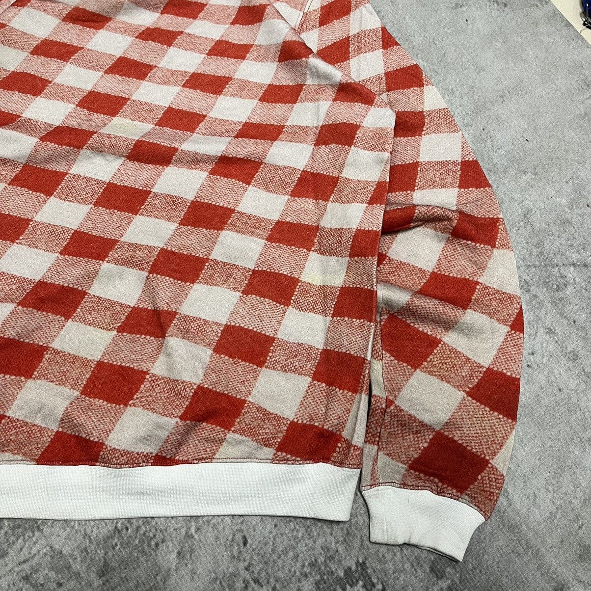 MSGM MGSM Red & White Check Yellow Apple Sweatshirt Size US XS / EU 42 / 0 - 7 Thumbnail