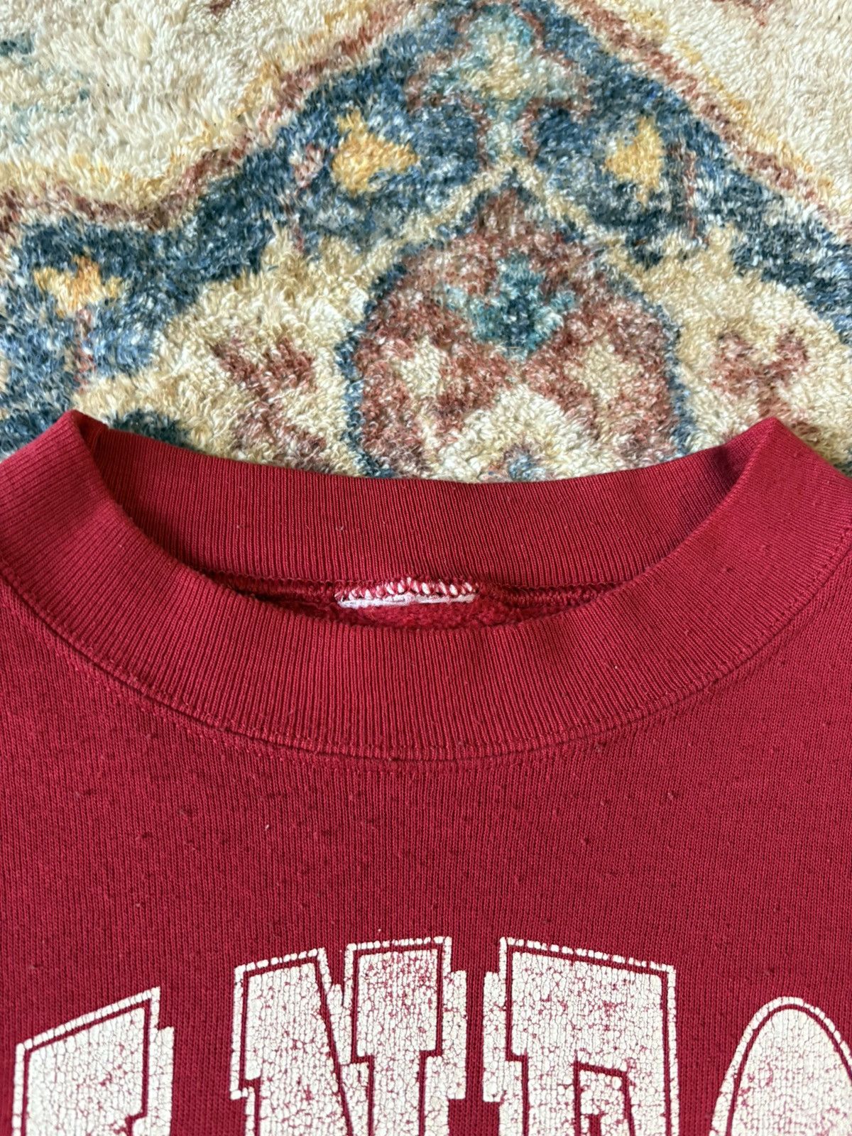 Vintage Vintage Stanford Cardinal Football Helmet Crewneck Large Size US L / EU 52-54 / 3 - 3 Thumbnail