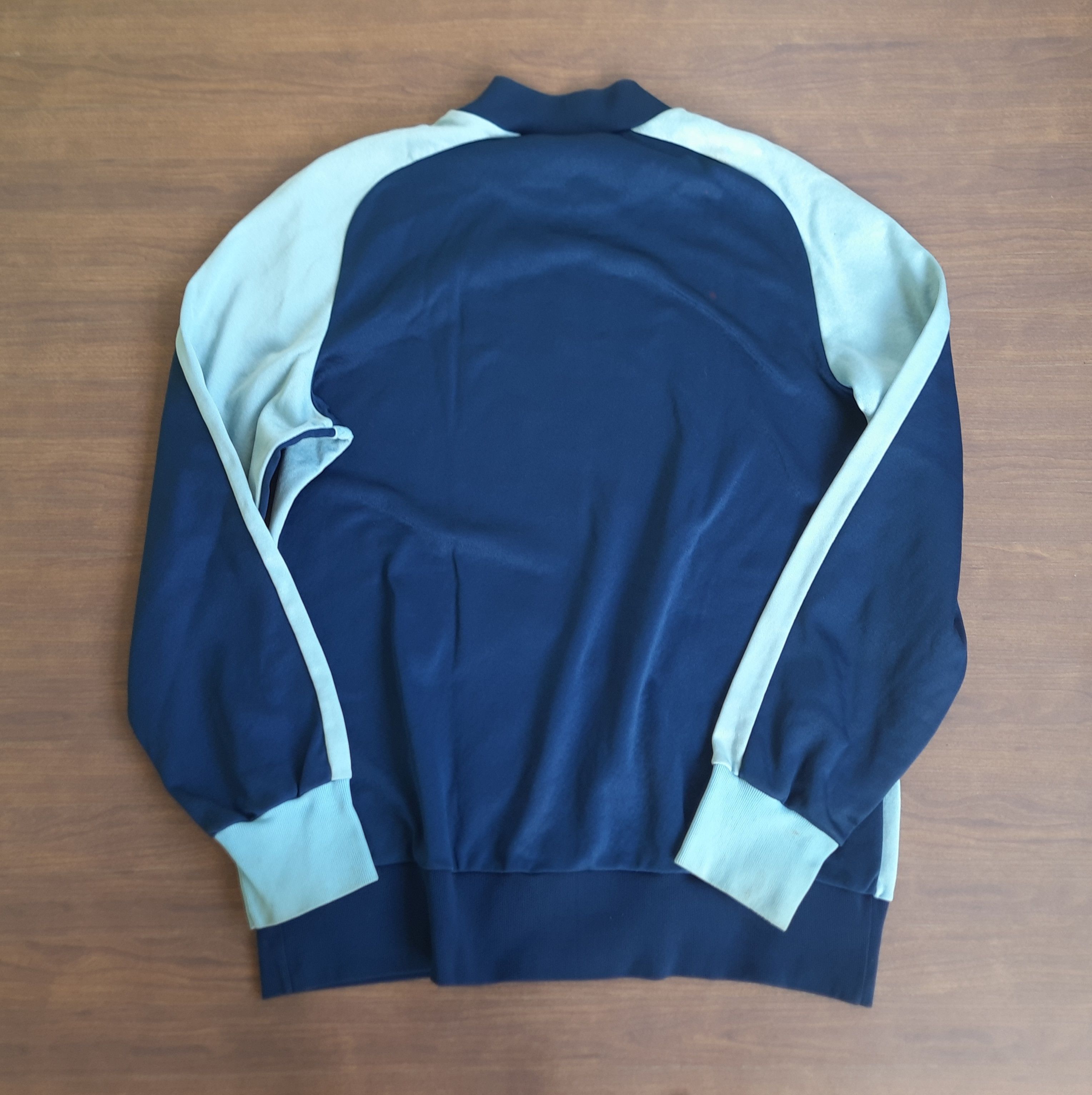 Adidas Vintage 80s Adidas Big Logo Jersey Sweatshirt Size US L / EU 52-54 / 3 - 2 Thumbnail