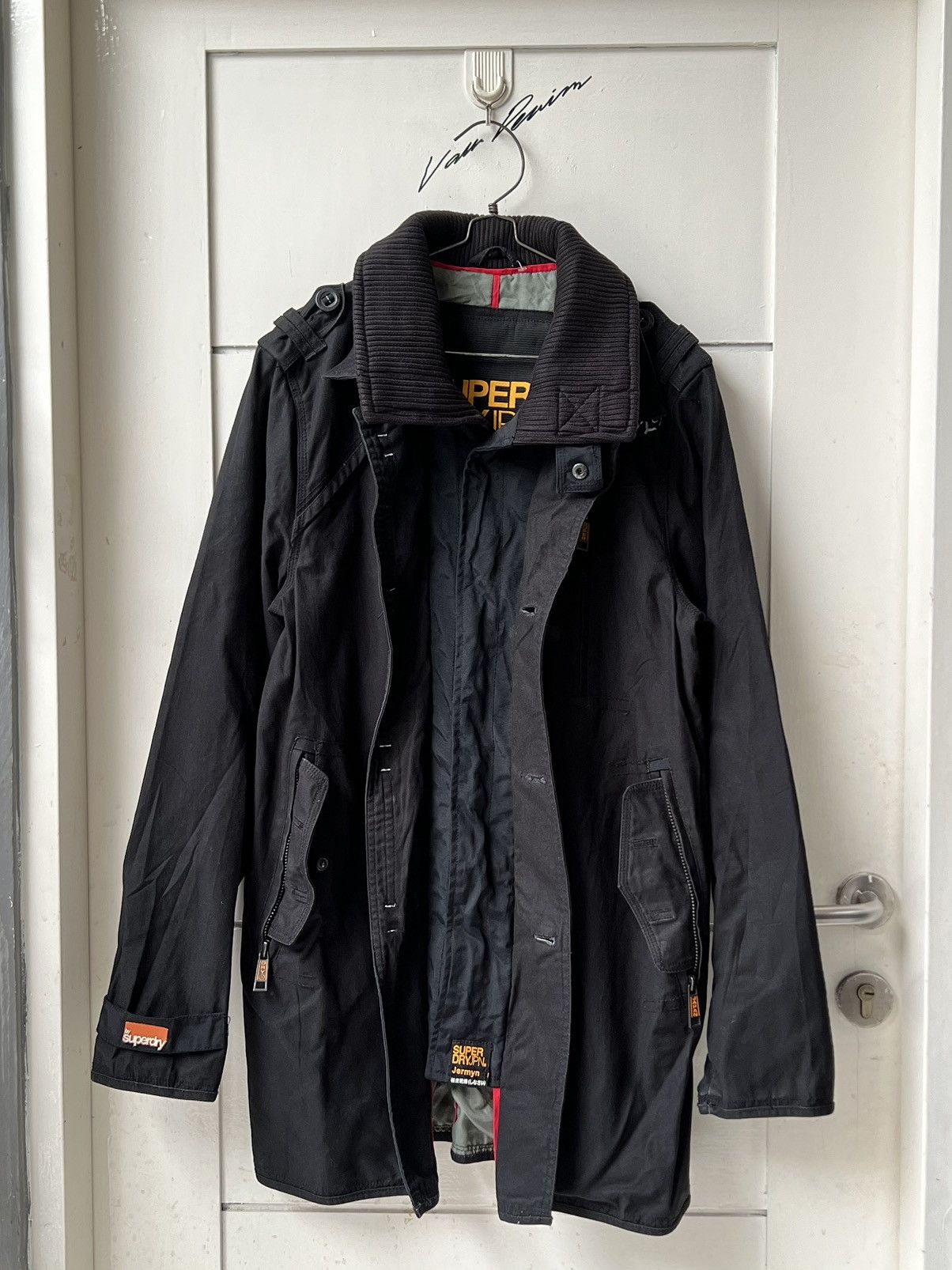 Superdry SUPER DRYJPN Black Jacket Size US S / EU 44-46 / 1 - 1 Thumbnail