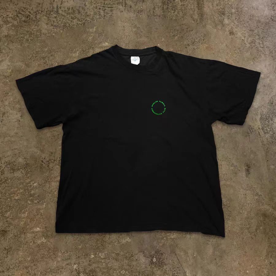 Vintage Street Hip Hop Skateboarding Short Sleeve T Shirt Black Size US M / EU 48-50 / 2 - 2 Thumbnail
