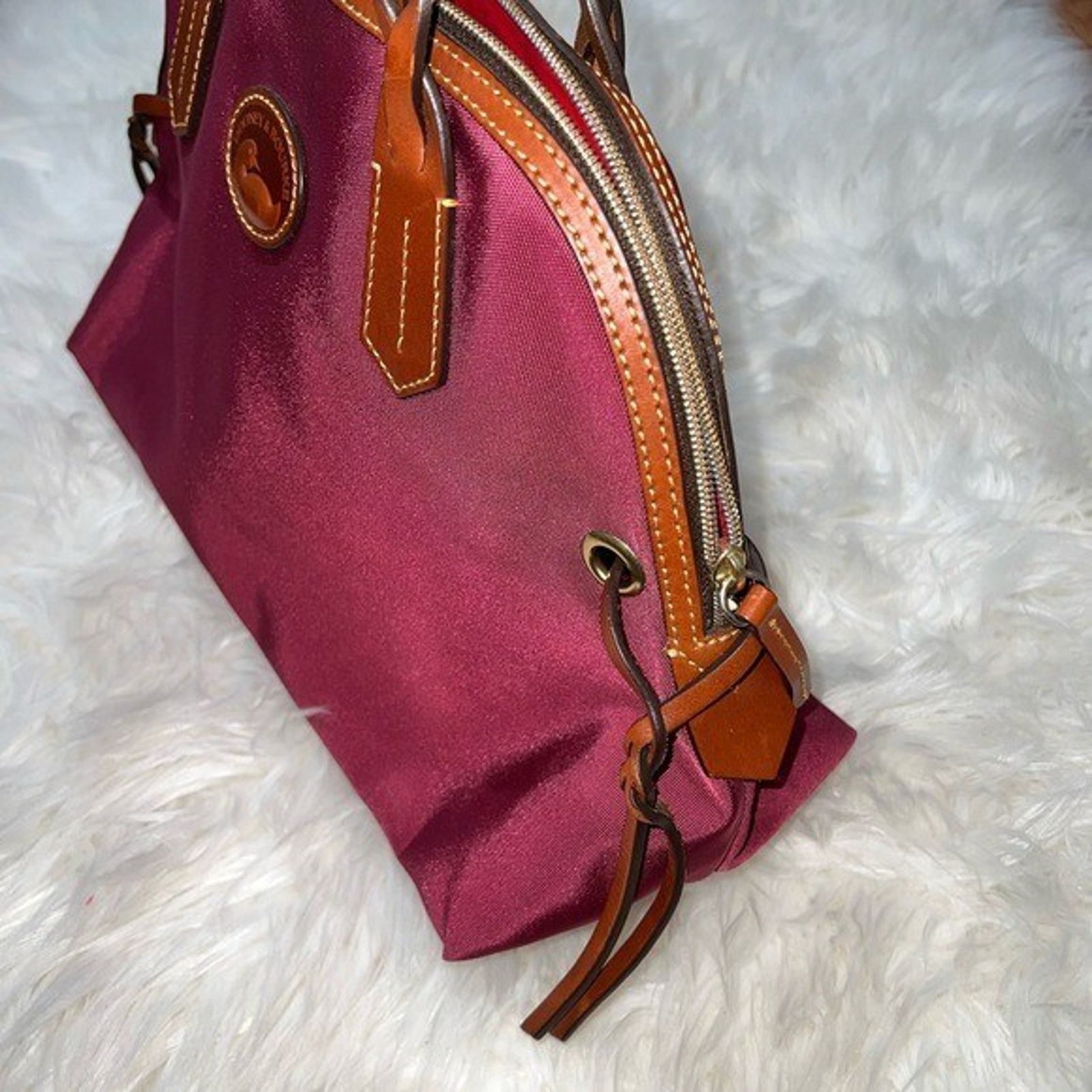 Dooney & Bourke Vintage Dooney & Bourke Medium Domed Satchel Bag A829176 Size ONE SIZE - 6 Thumbnail