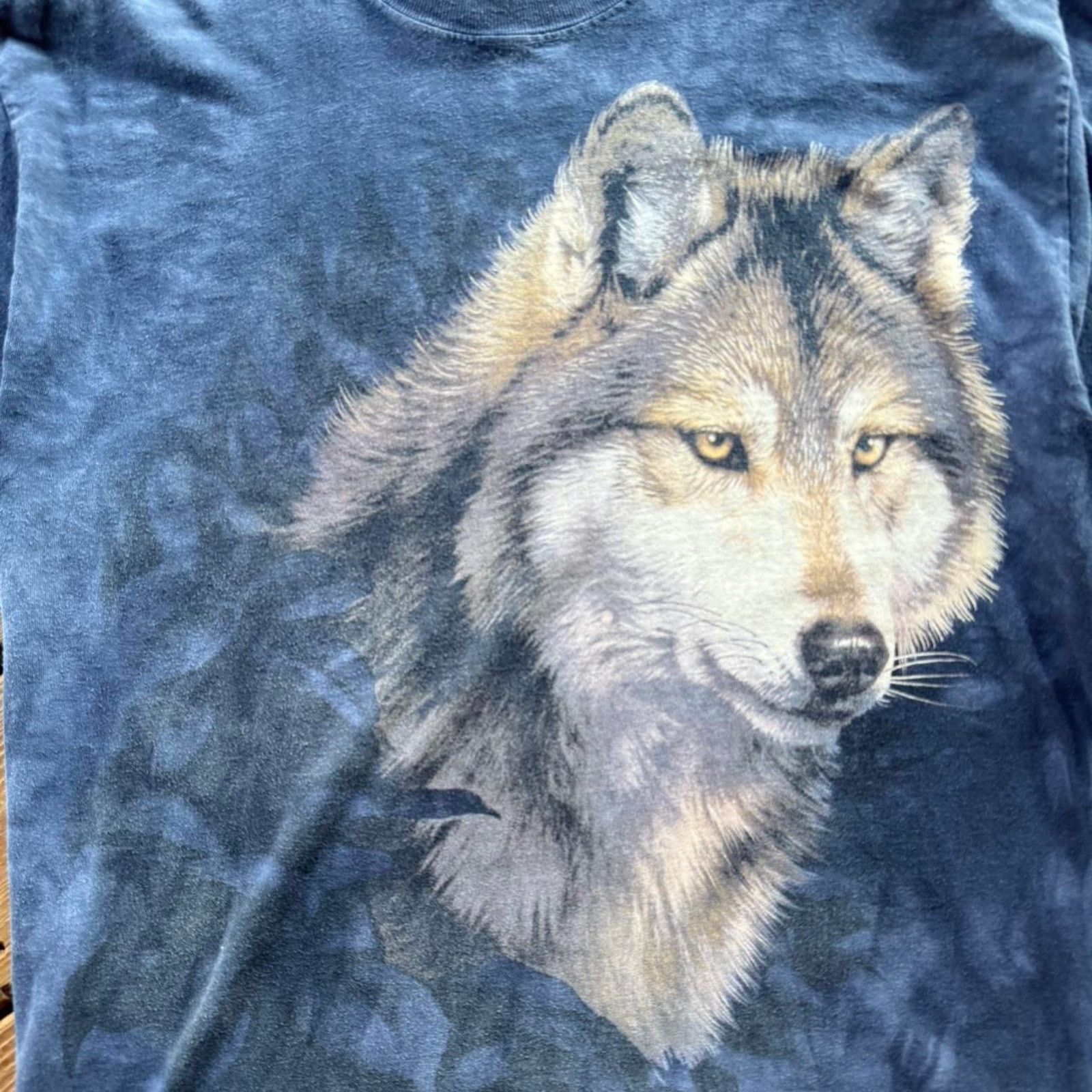 The Mountain × Vintage Vintage The Mountain Wolf Nature Graphic Tee Size US L / EU 52-54 / 3 - 2 Thumbnail