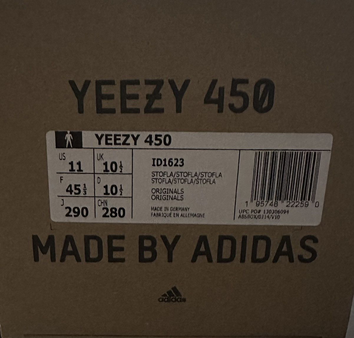 Adidas × Yeezy Adidas Yeezy 450 Stone Flax Size US 11 / EU 44 - 8 Thumbnail