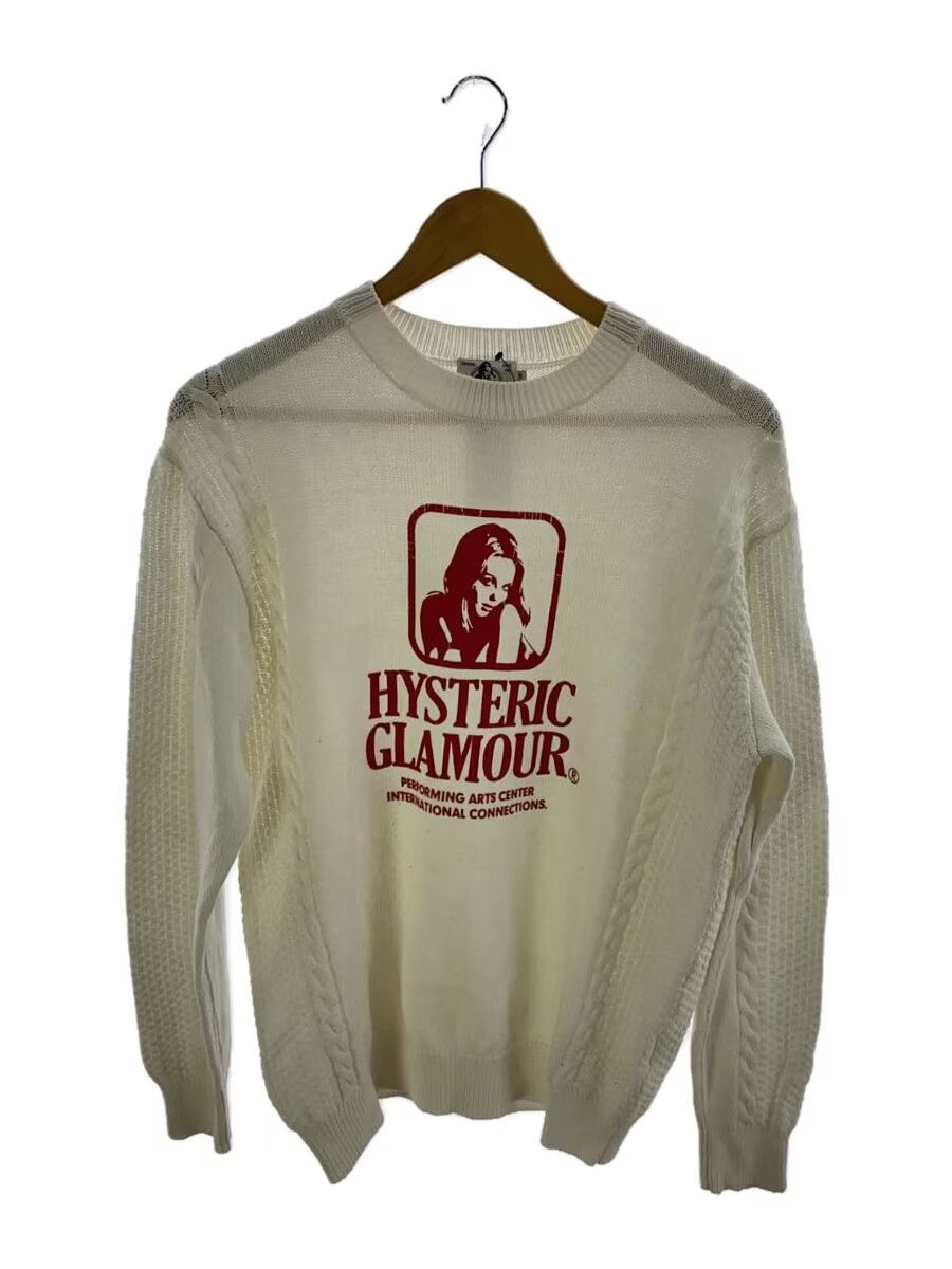 Hysteric Glamour Hysteric Woman Logo Cable Knit Linen Sweater Size US S / EU 44-46 / 1 - 1 Thumbnail