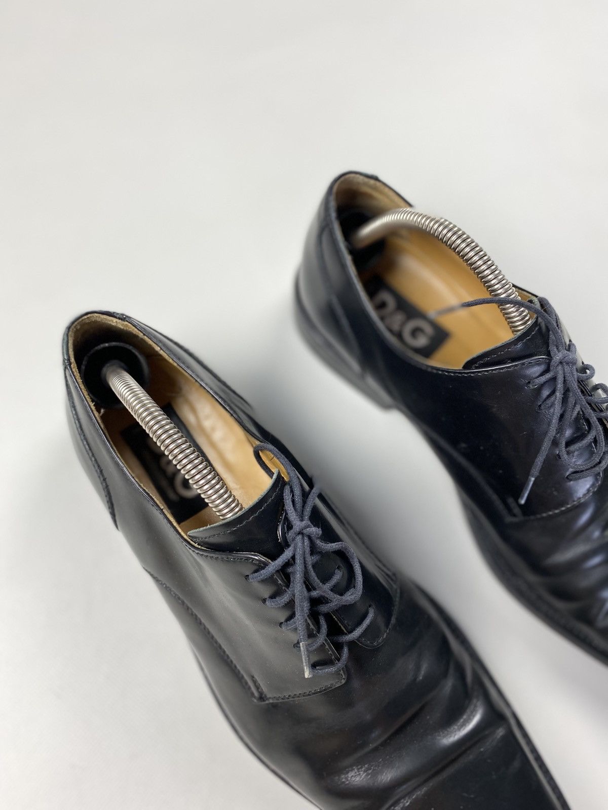 Dolce & Gabbana Dolce & Gabbana vintage men’s formal leather derby shoes Size US 10 / EU 43 - 4 Thumbnail