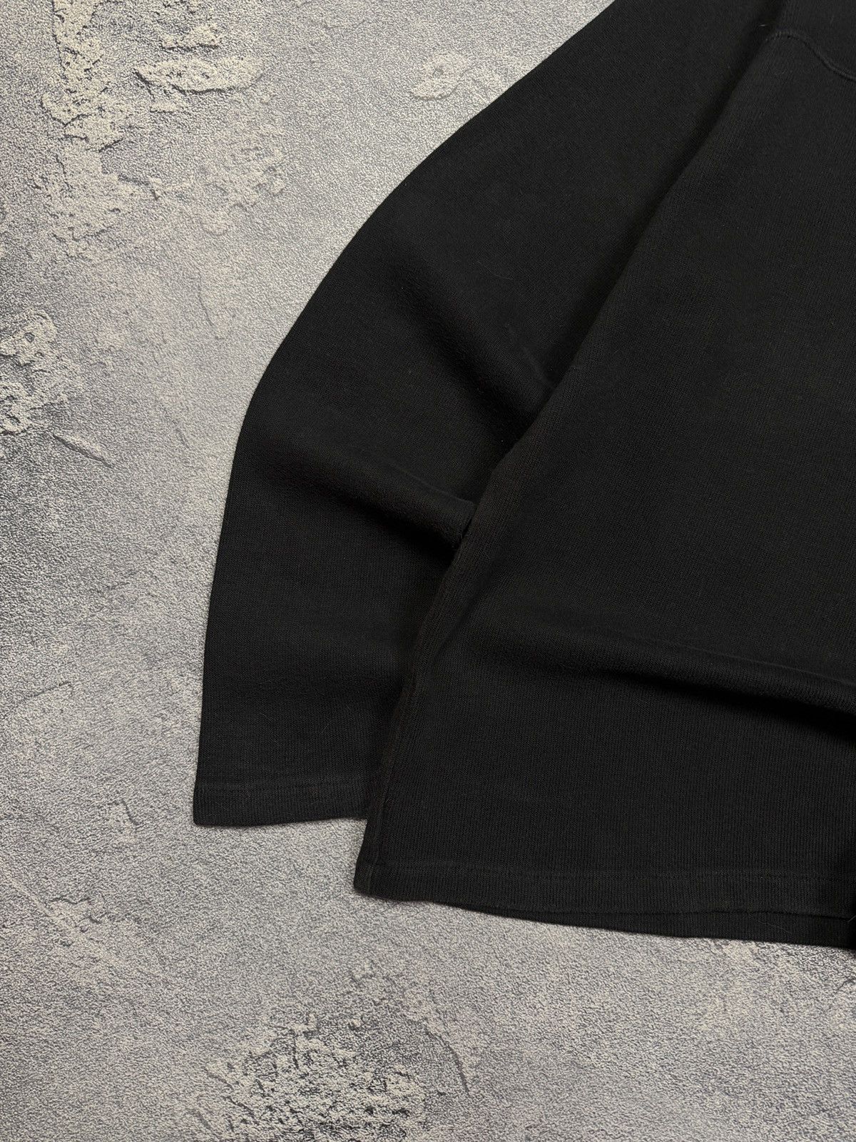 Vintage × Yves Saint Laurent Vintage Yves Saint Laurent black basic sweater Size US L / EU 52-54 / 3 - 3 Thumbnail