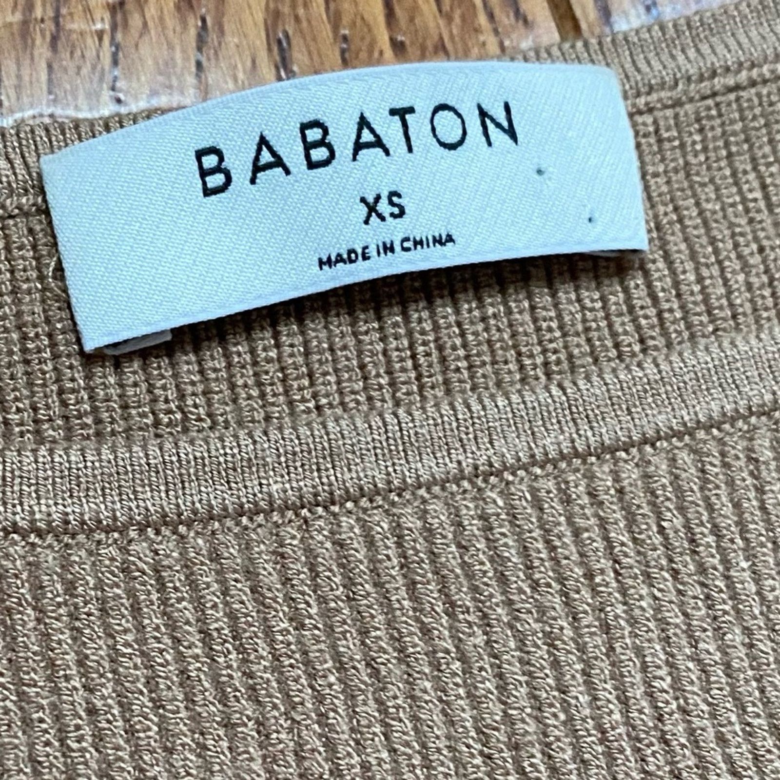 Aritzia Aritzia BABATON Camel Sweater Dress XS EUC Size XS / US 0-2 / IT 36-38 - 8 Thumbnail