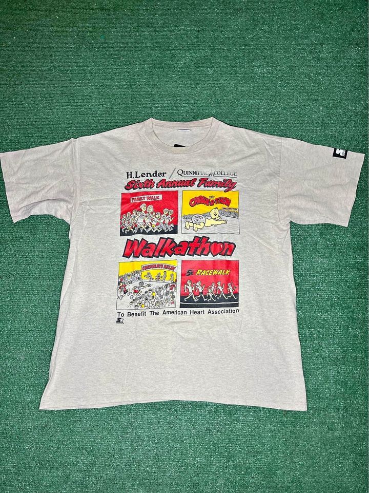 Starter vintage Walkathon T-shirt Size XL Size US XL / EU 56 / 4 - 1 Thumbnail