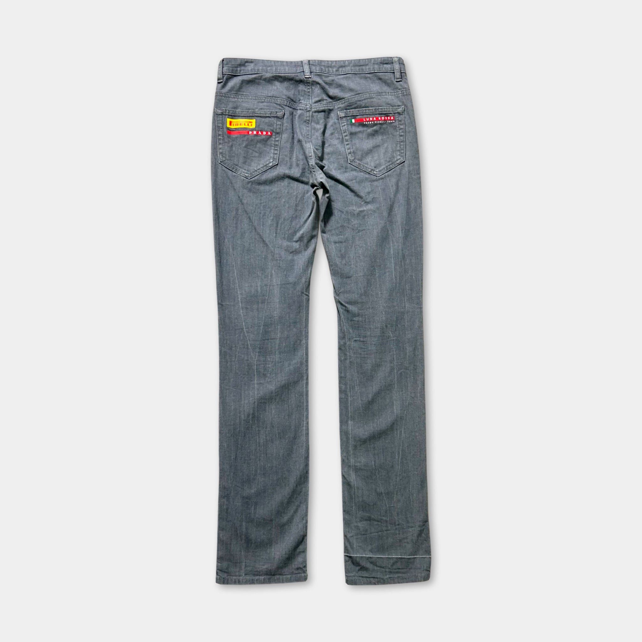 Prada Prada Luna Rosa Denim Pants Size US 27 - 1 Thumbnail