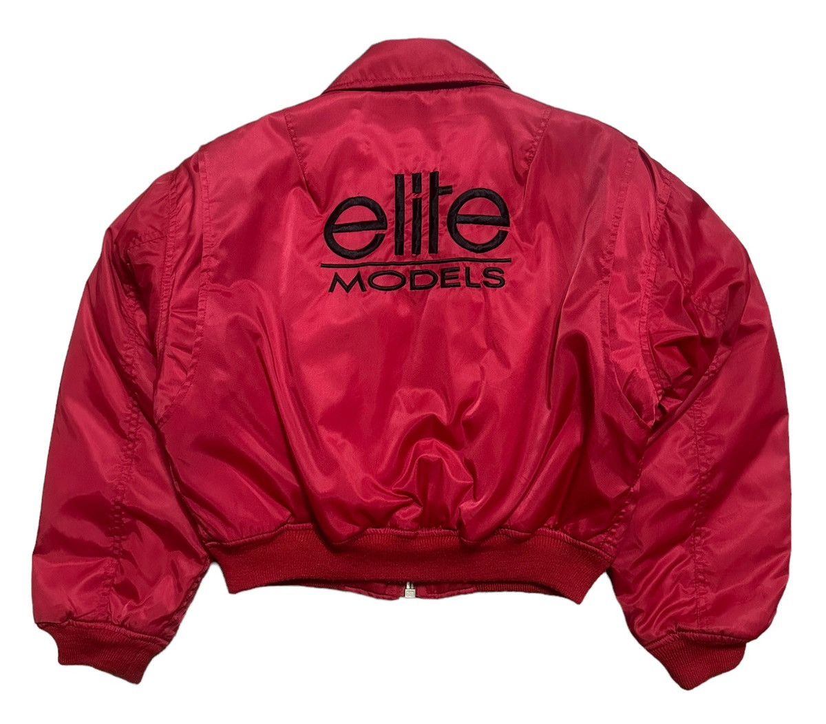 Issey Miyake Vintage Elite Models Cropped Bomber Jacket Size US M / EU 48-50 / 2 - 1 Thumbnail
