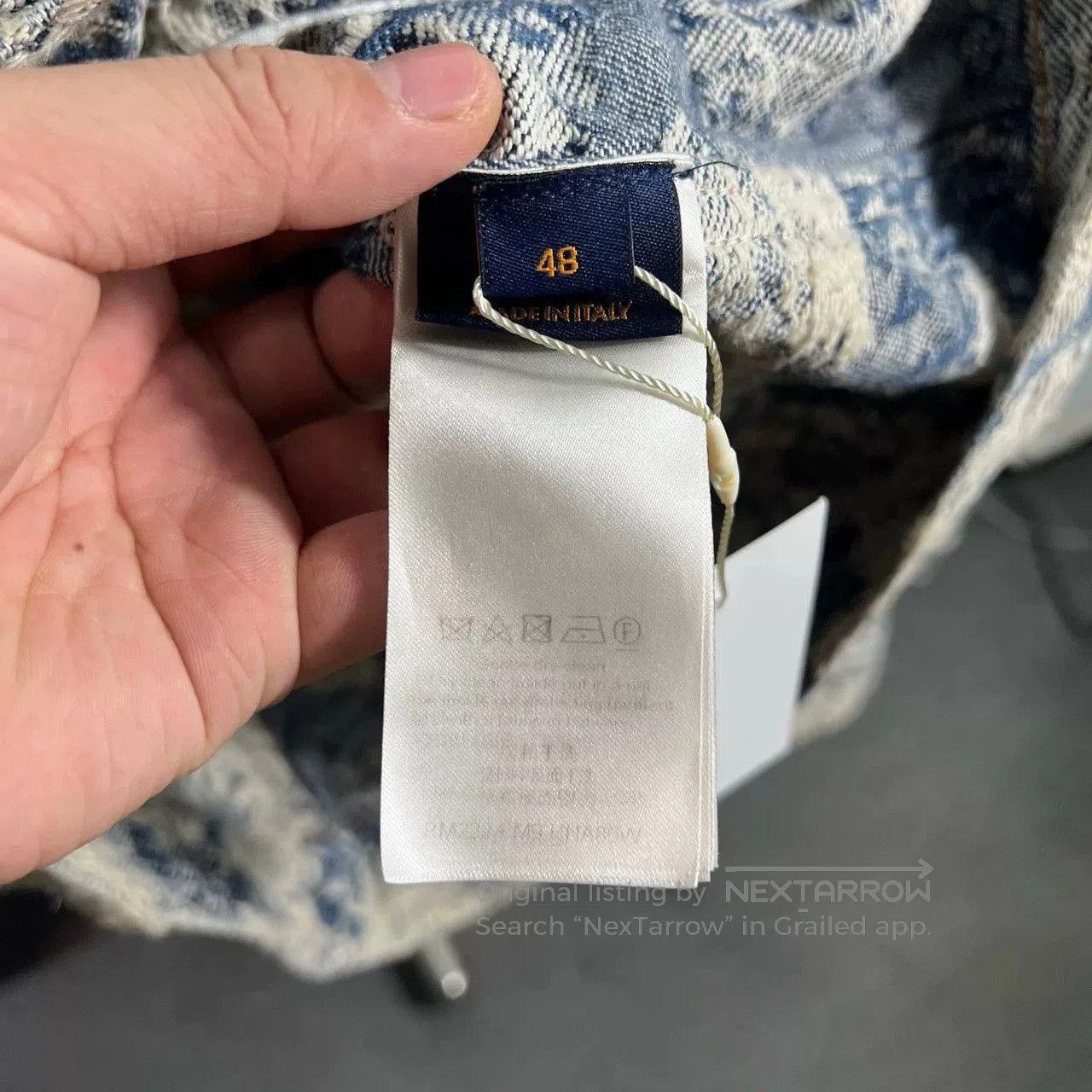 Louis Vuitton Louis Vuitton Distressed Denim Jacket. Size US S / EU 44-46 / 1 - 4 Thumbnail