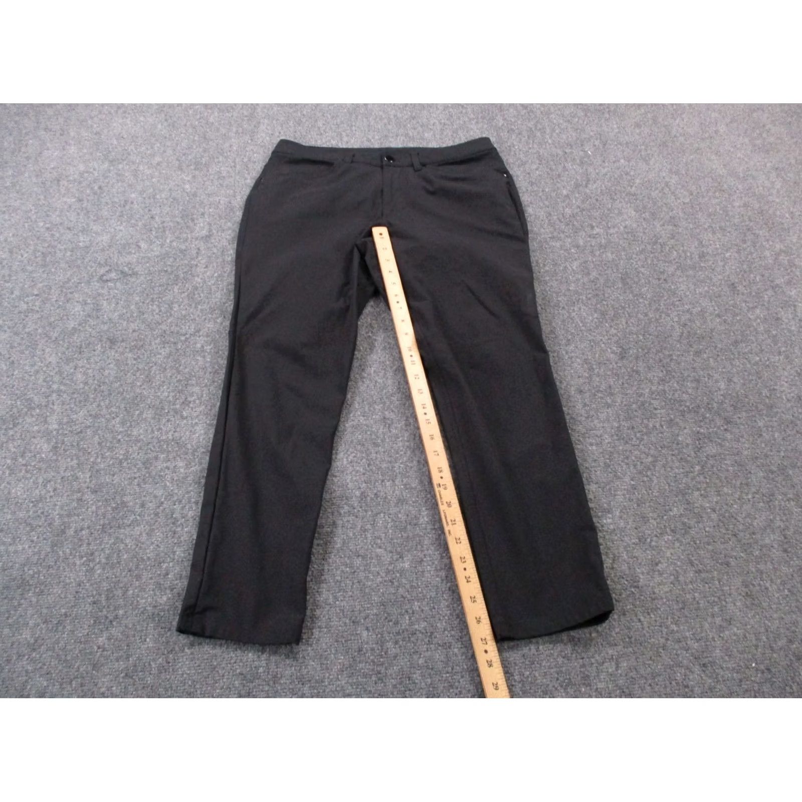 Lululemon Lululemon Pants Mens 32 ABC Slim Black Chino Warpstreme Stretch LM5ad8s Slim Black 32 Mens Chino Warpstreme Stretch Pants Size US 32 / EU 48 - 3 Thumbnail