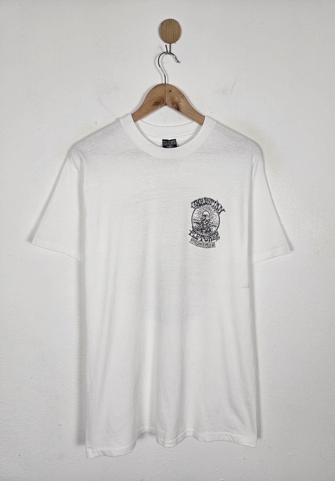 Vintage Vintage Christian Fletcher 90s Surfing Surfboards shirt Size US M / EU 48-50 / 2 - 2 Thumbnail