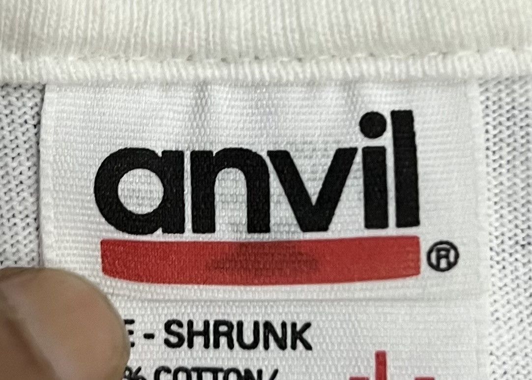 Anvil × Vintage VINTAGE ANVIL THE POISONOUS FROG TEE SHIRT Size US L / EU 52-54 / 3 - 8 Thumbnail