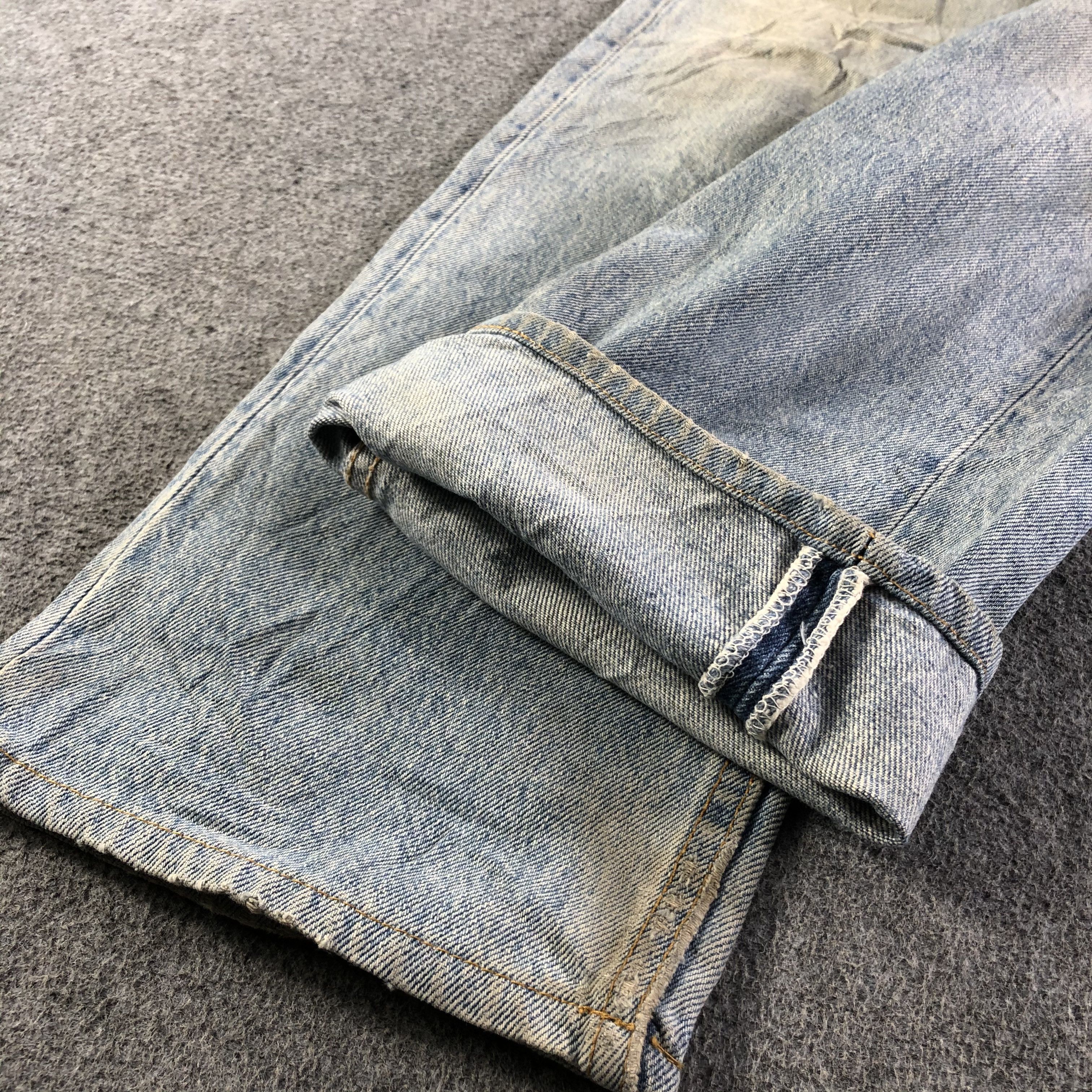 Levi's Vintage Light Wash Levis 501 Jeans-J3798 Size US 30 / EU 46 - 6 Thumbnail